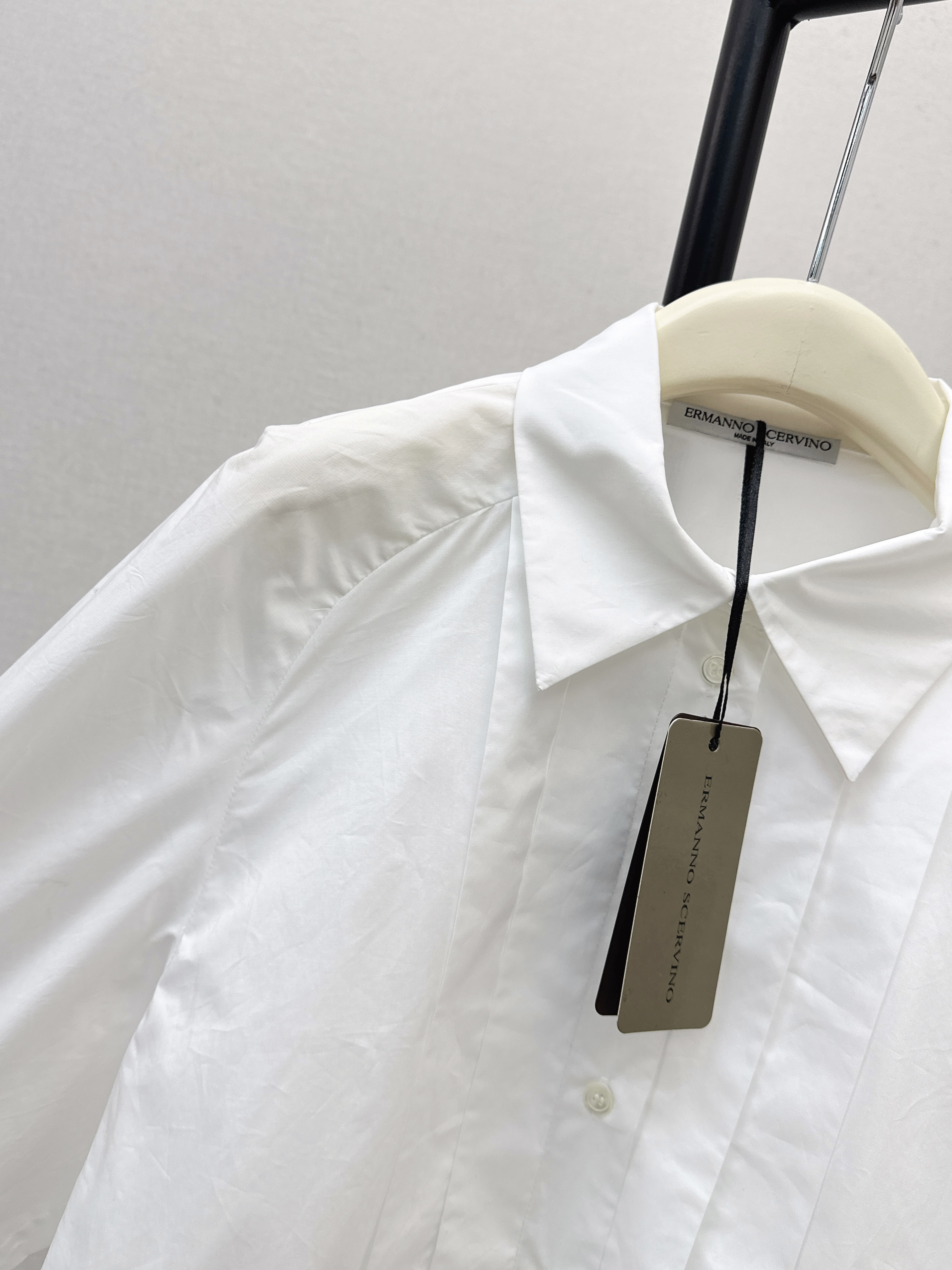 ES 26ss lace embroidery shirt