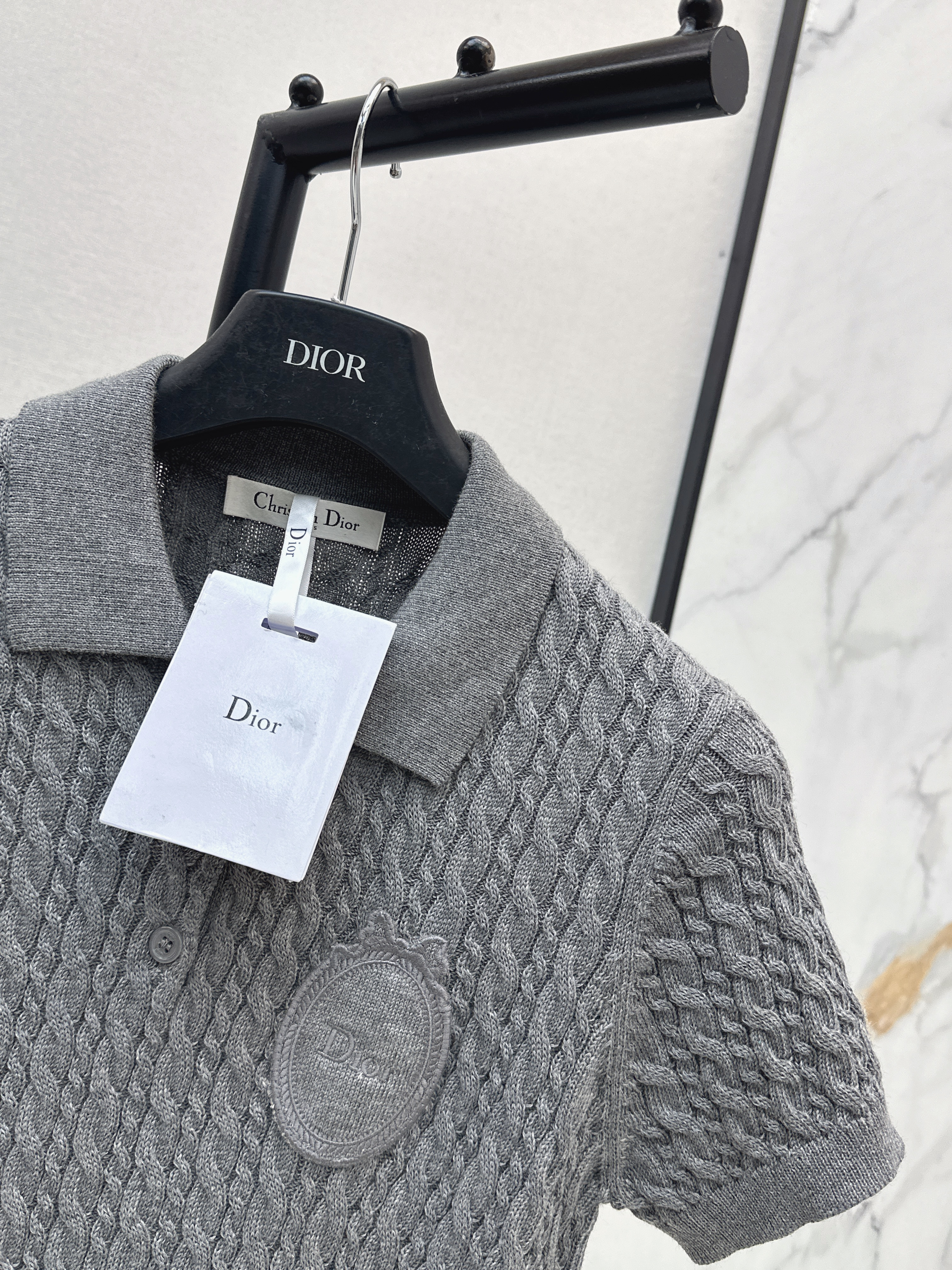 CD 26ss polo knit sweater