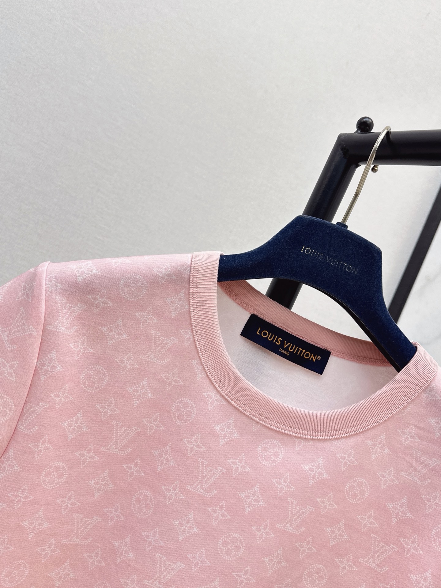 Loui 26ss cropped print t-shirt