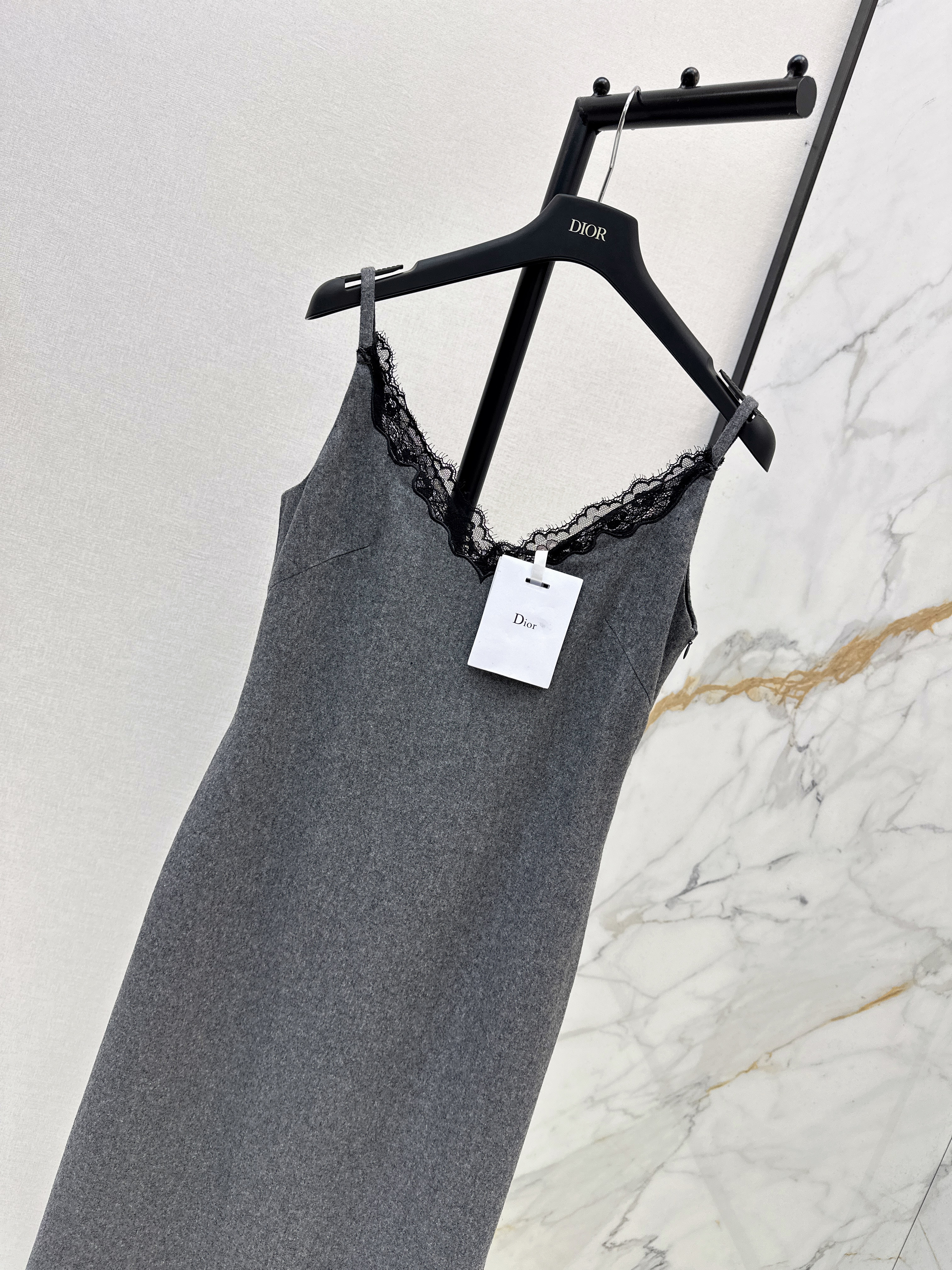 CD 26SS Lace-Trim Slip Dress
