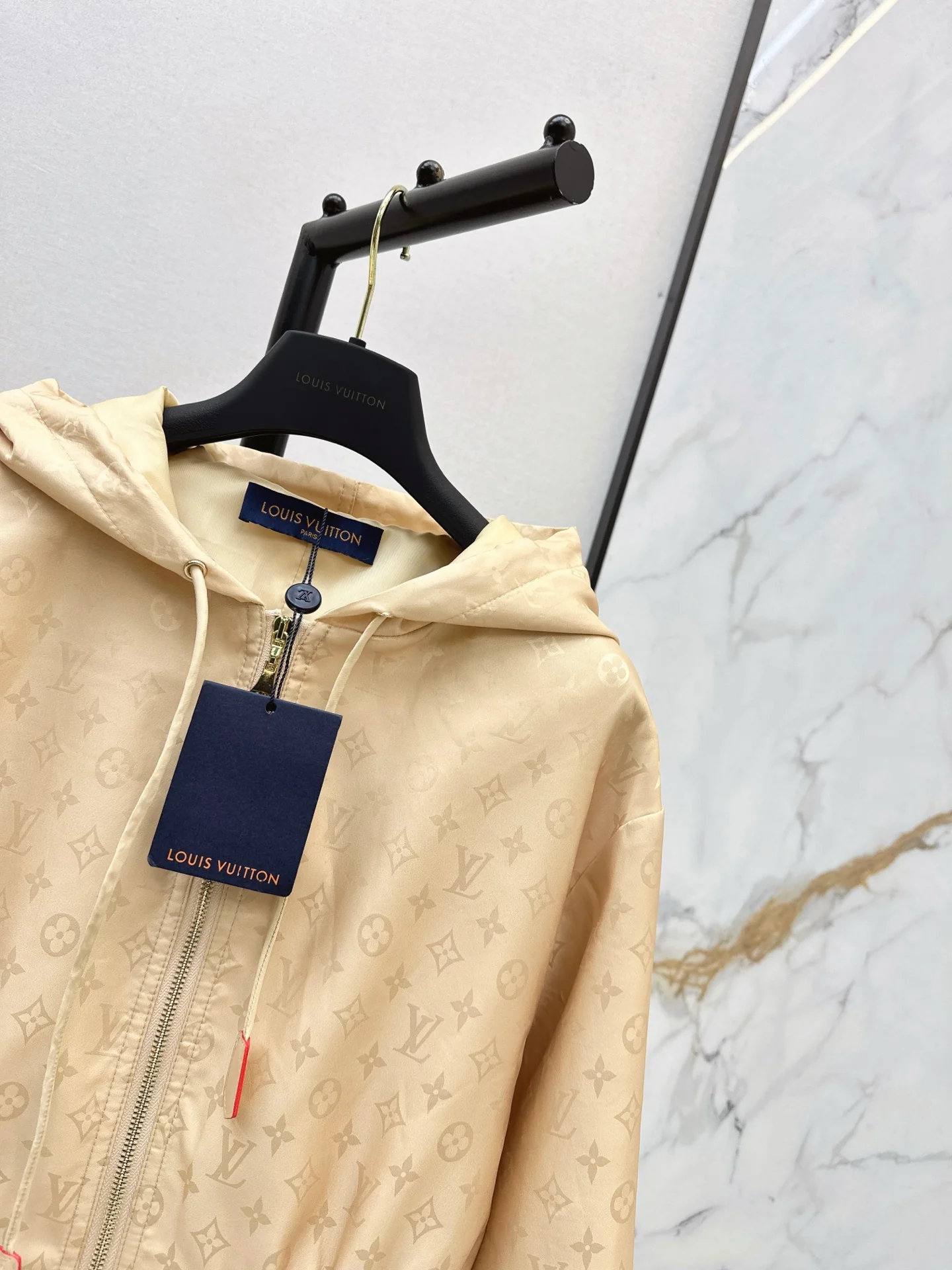 Louis 26ss hooded trench coats