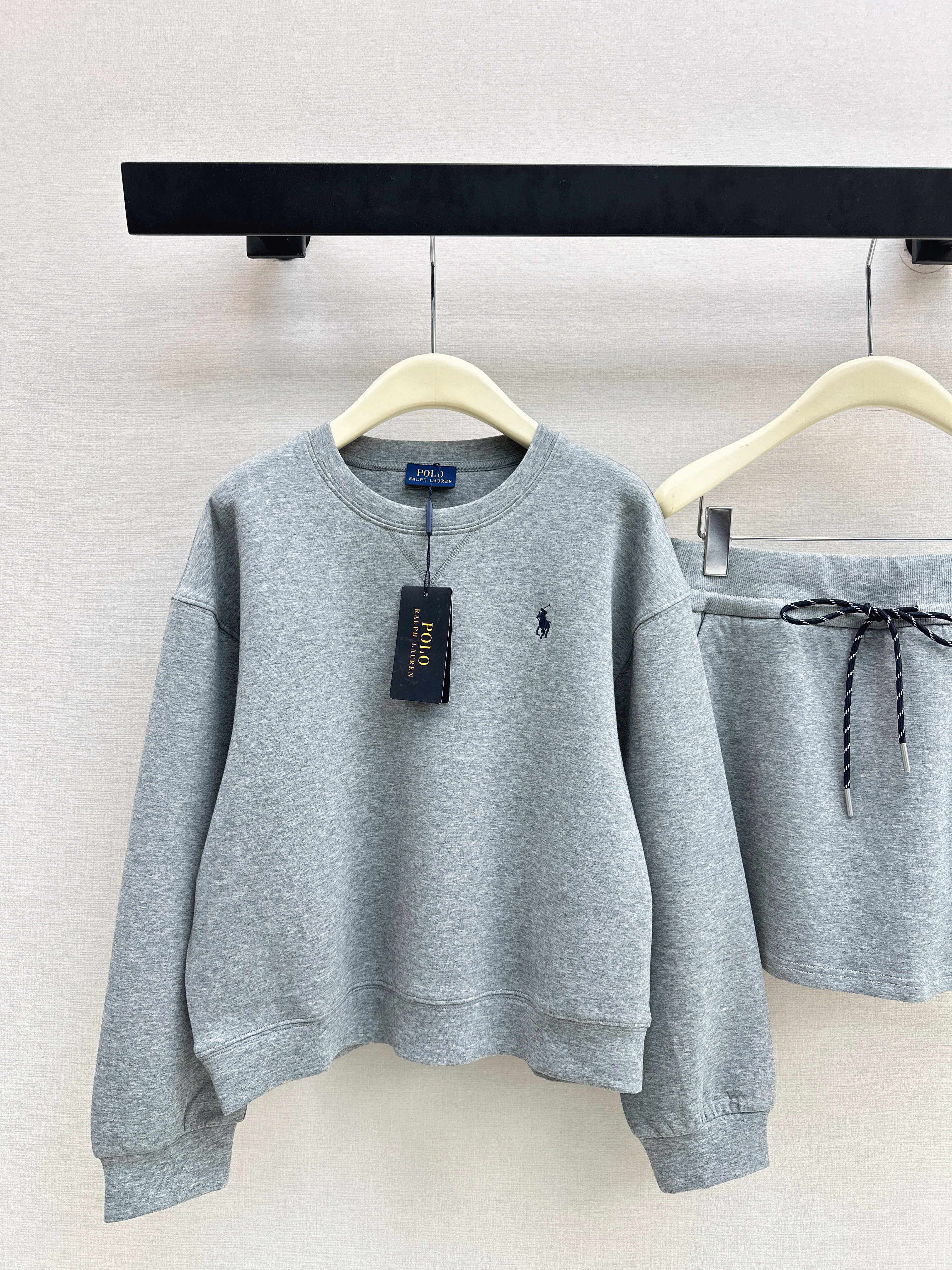 Ralp 26ss casual sweatshirts skirts sets