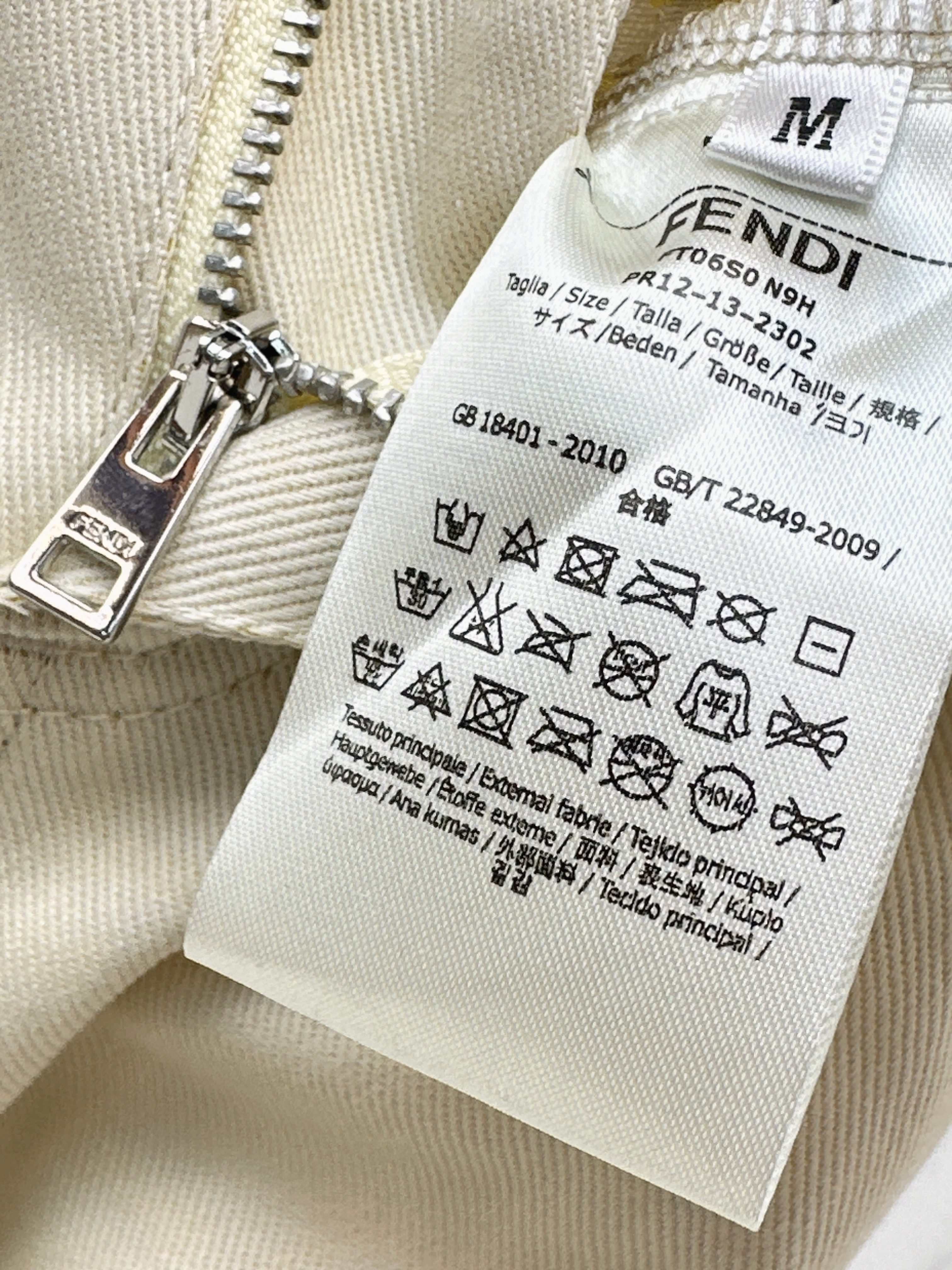 Fen 26ss straight jeans