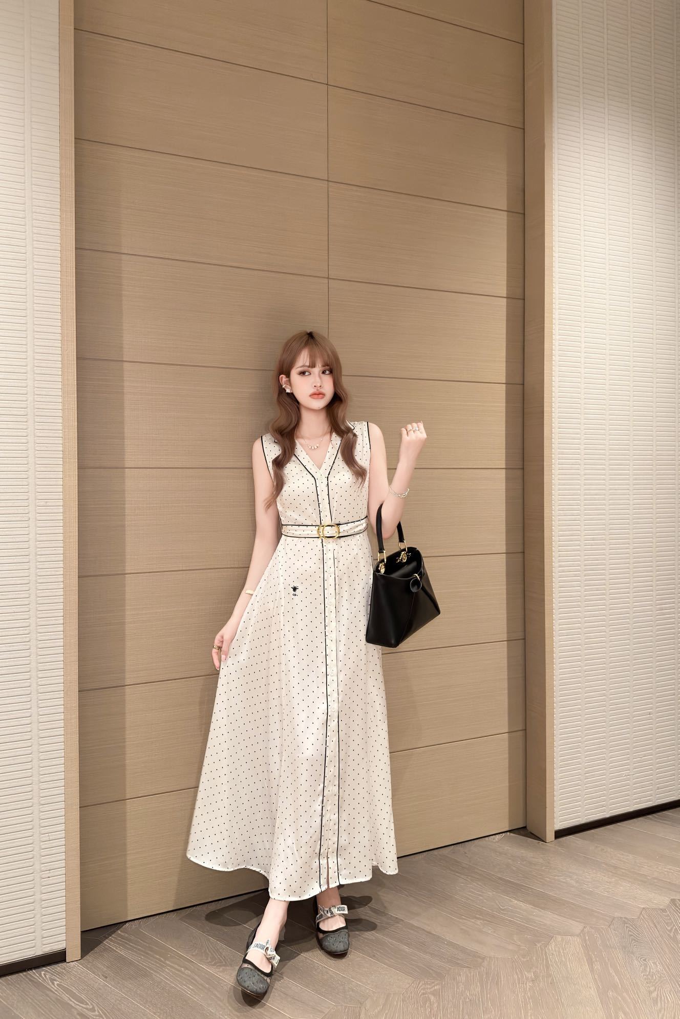 CD 26ss pot print dress
