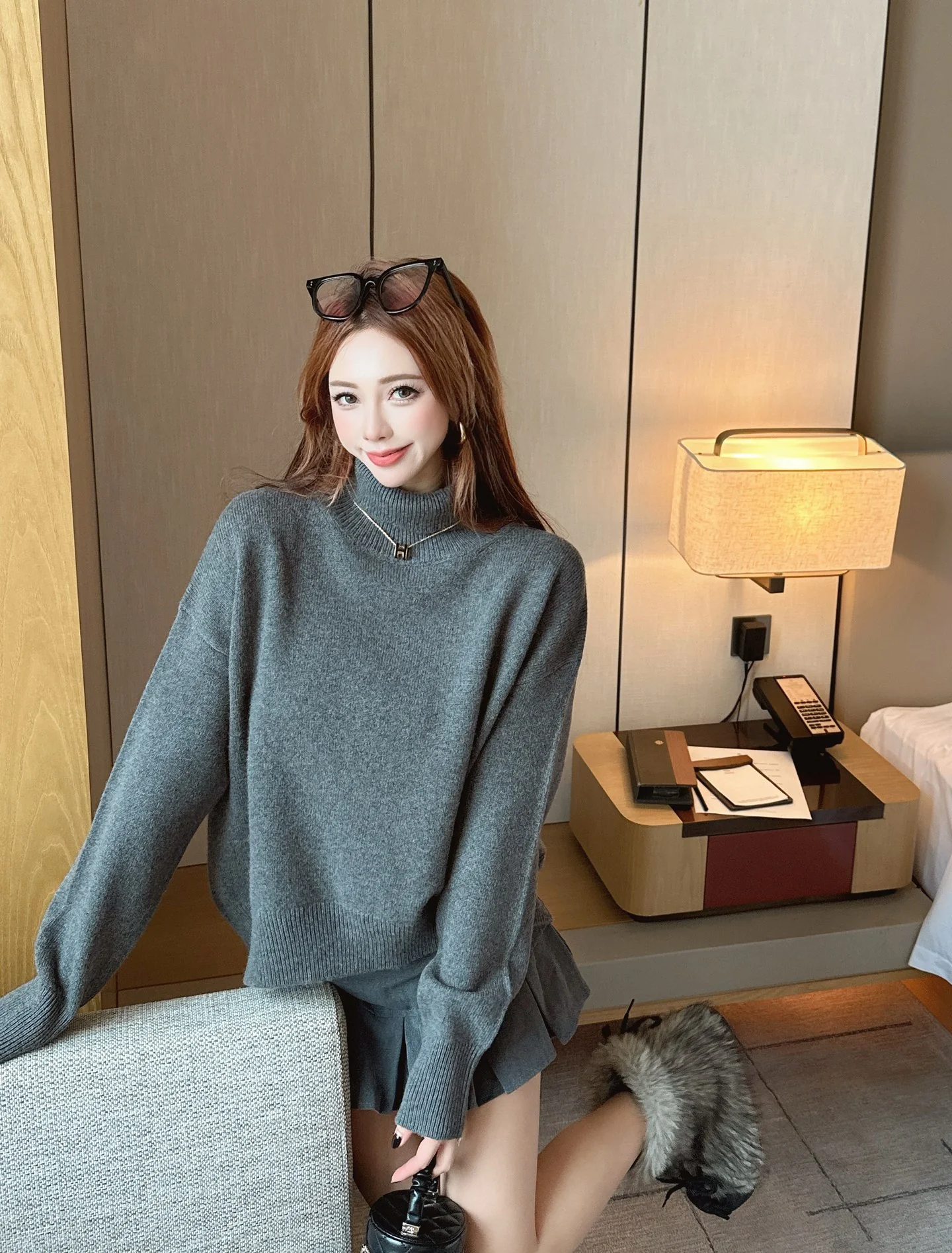 Celi 25fw turtleneck sweater