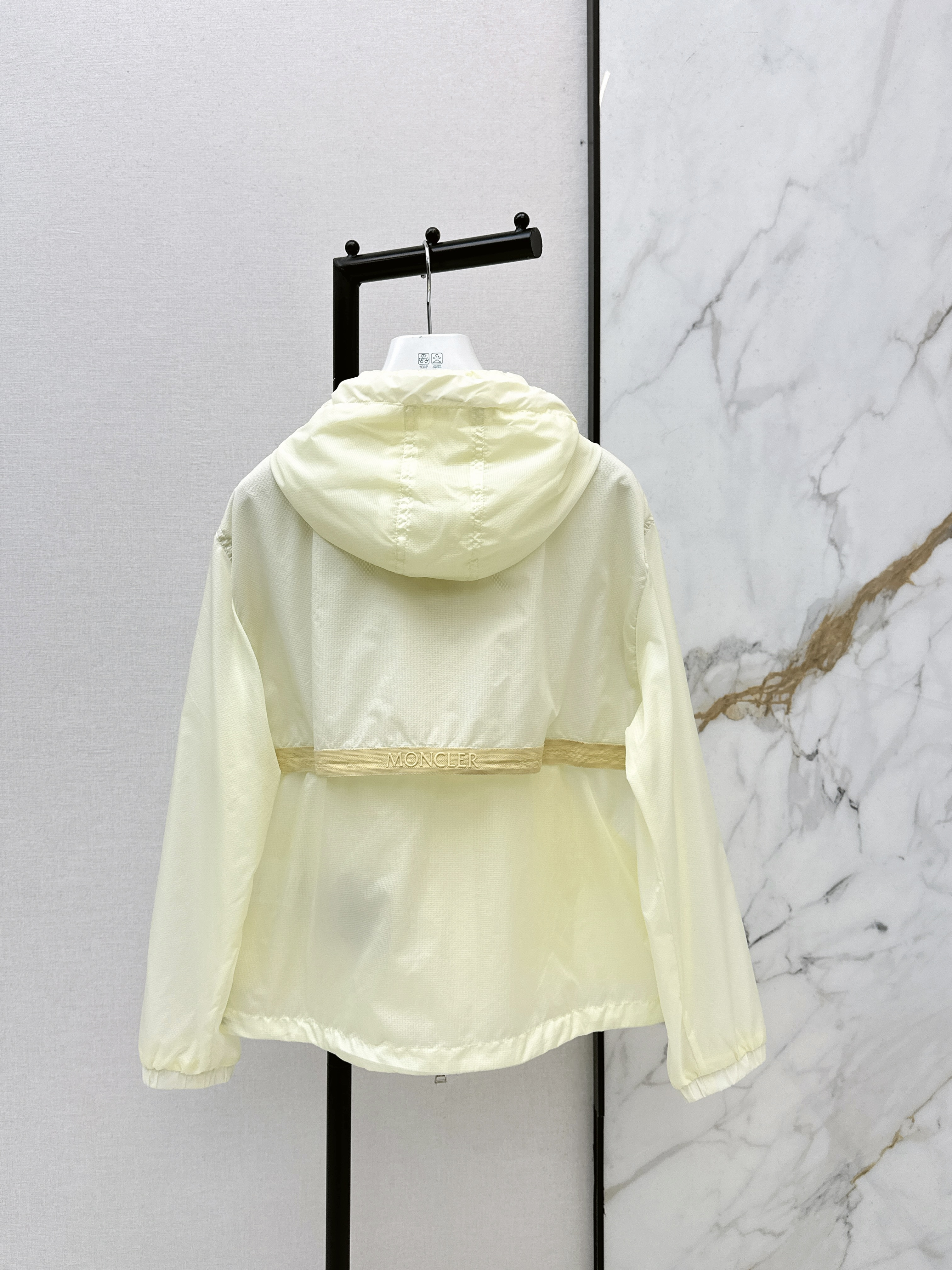 Monc 26ss hooded trench coats