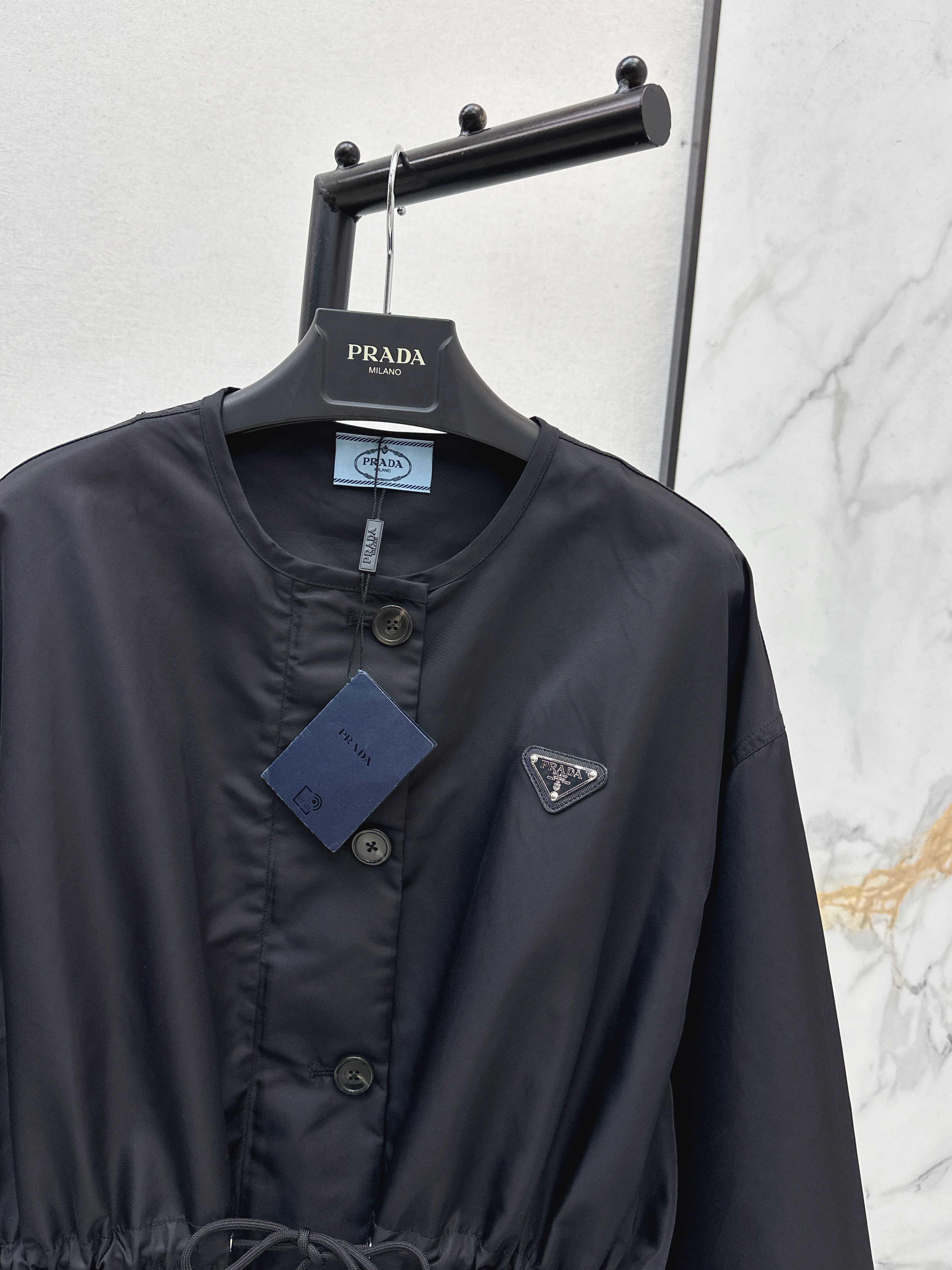 Pra 26ss drawstring long coars