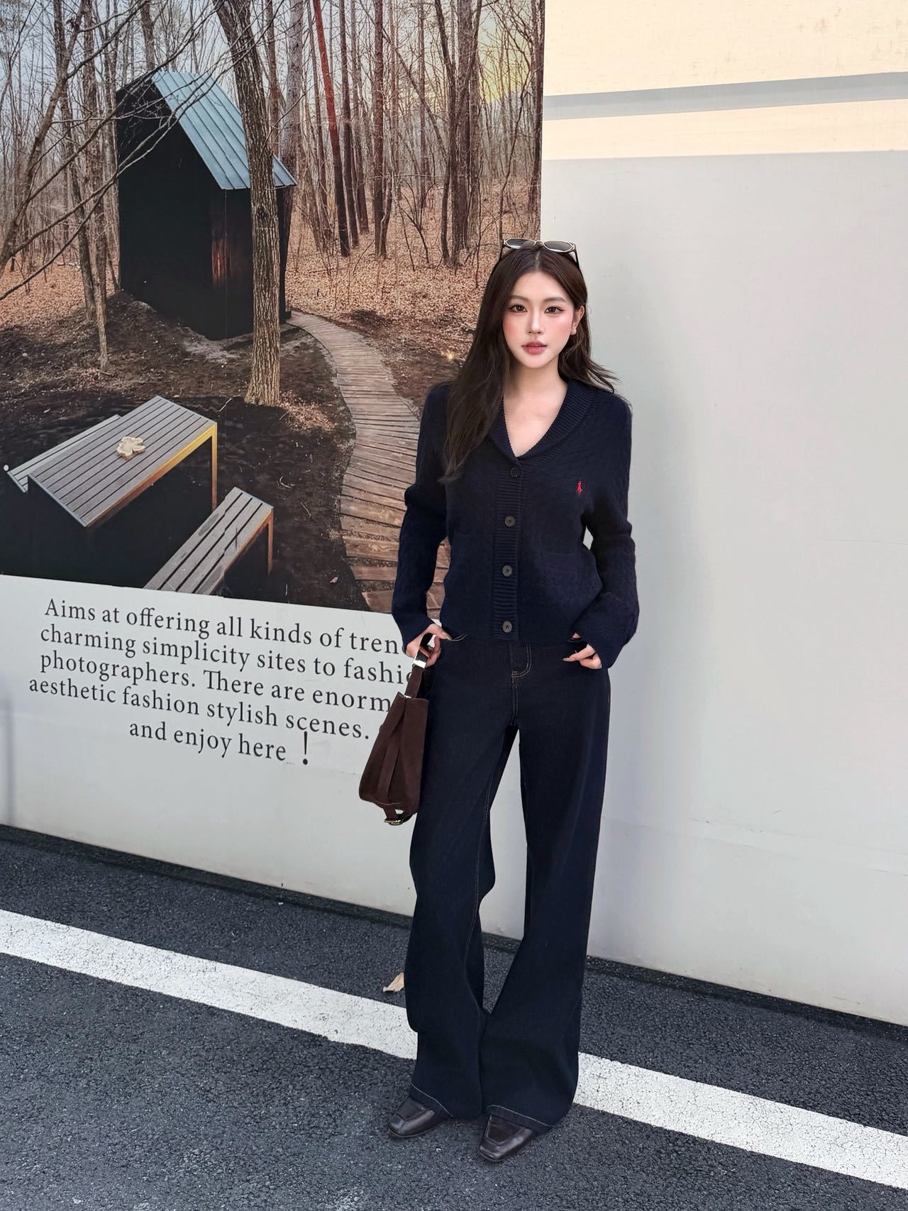 Ralp 26ss wool cardigan