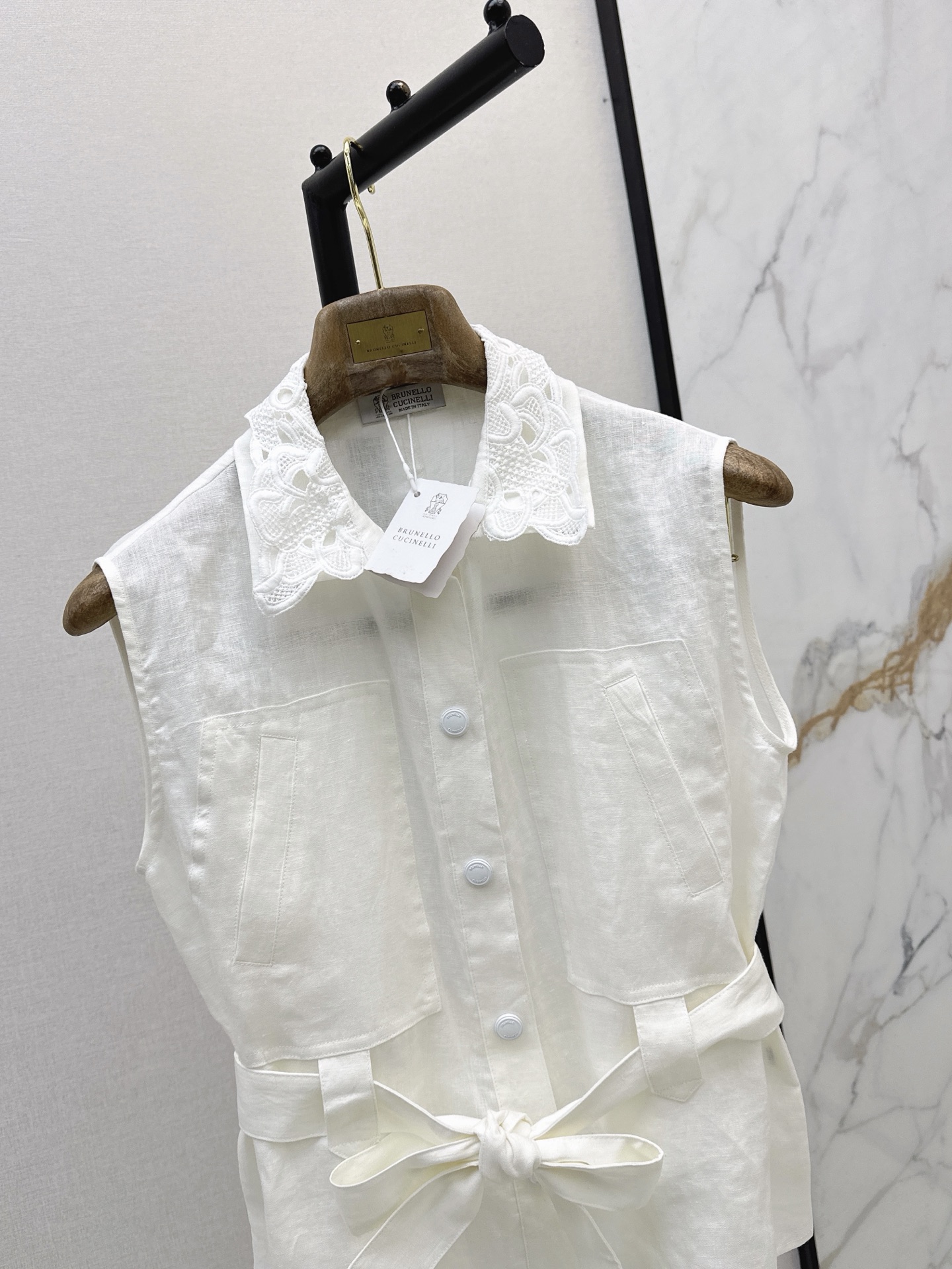 Brun 26ss embroidery shirt