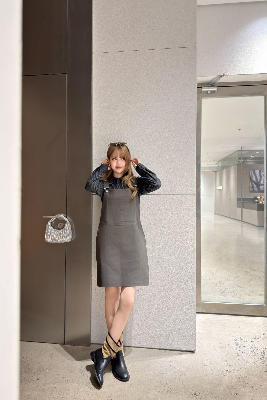 Miu 26ss jumper dress