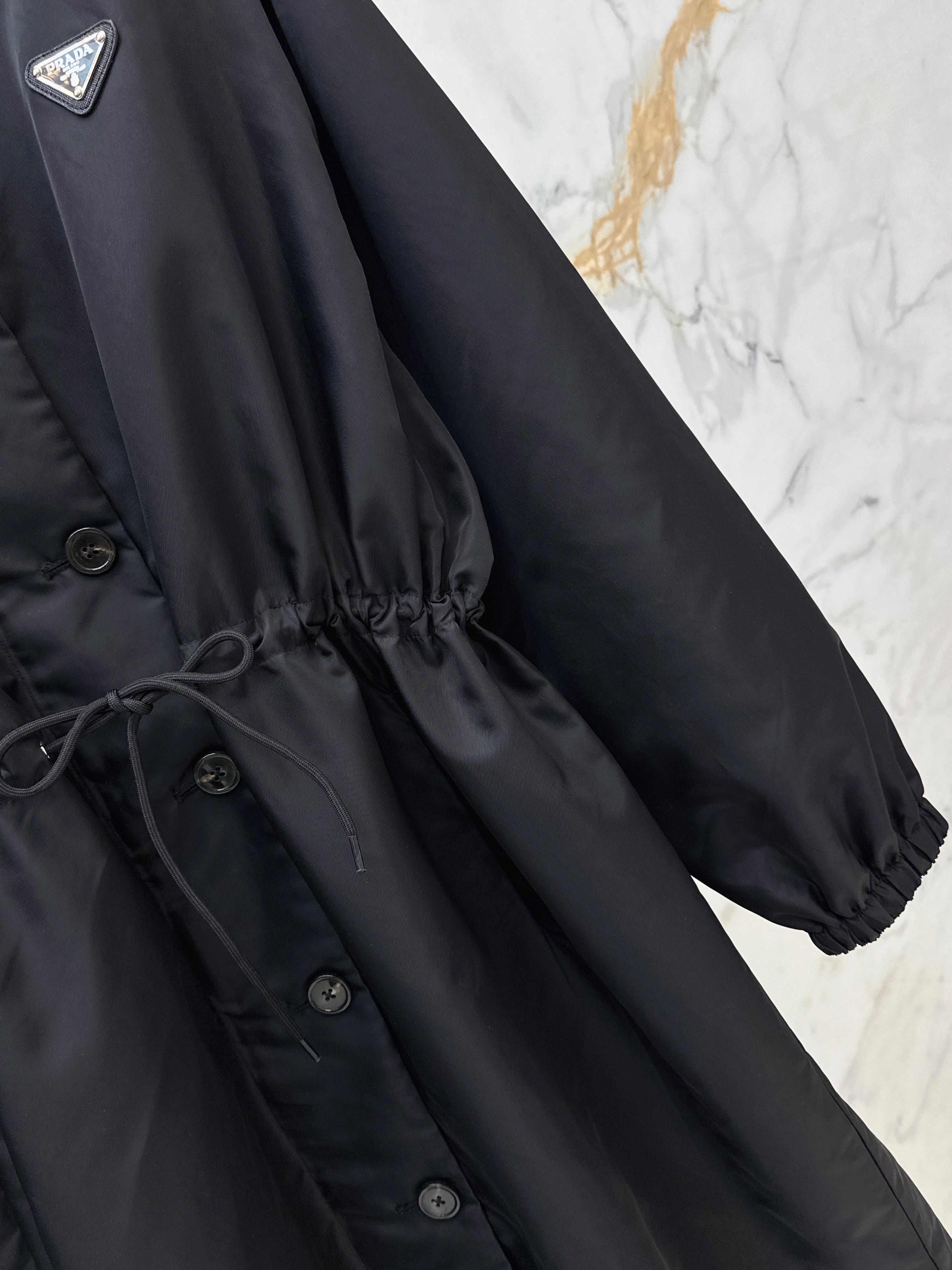 Pra 26ss drawstring long coars