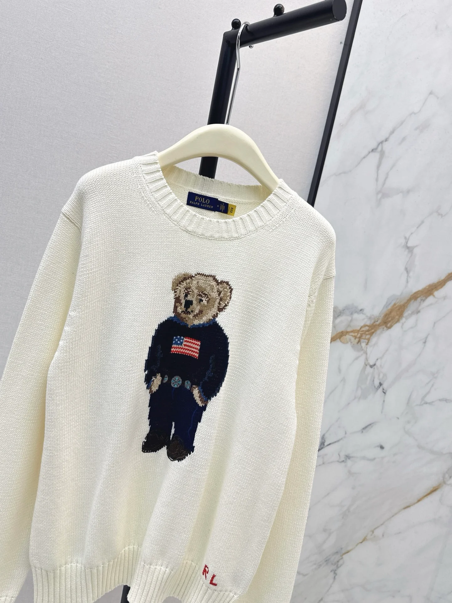 Ralp 26ss embroidery sweater
