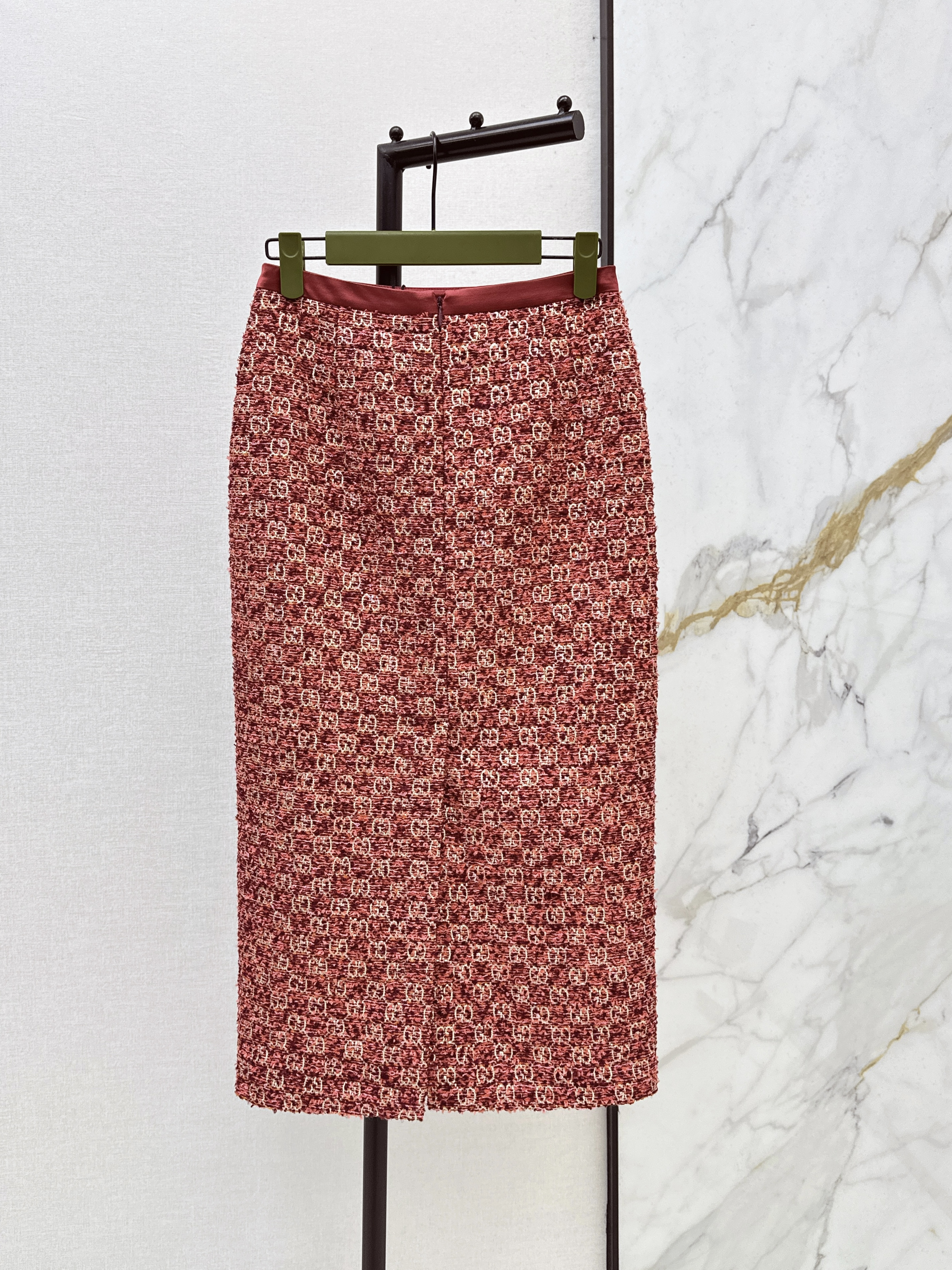Guc 26ss jacquard skirt