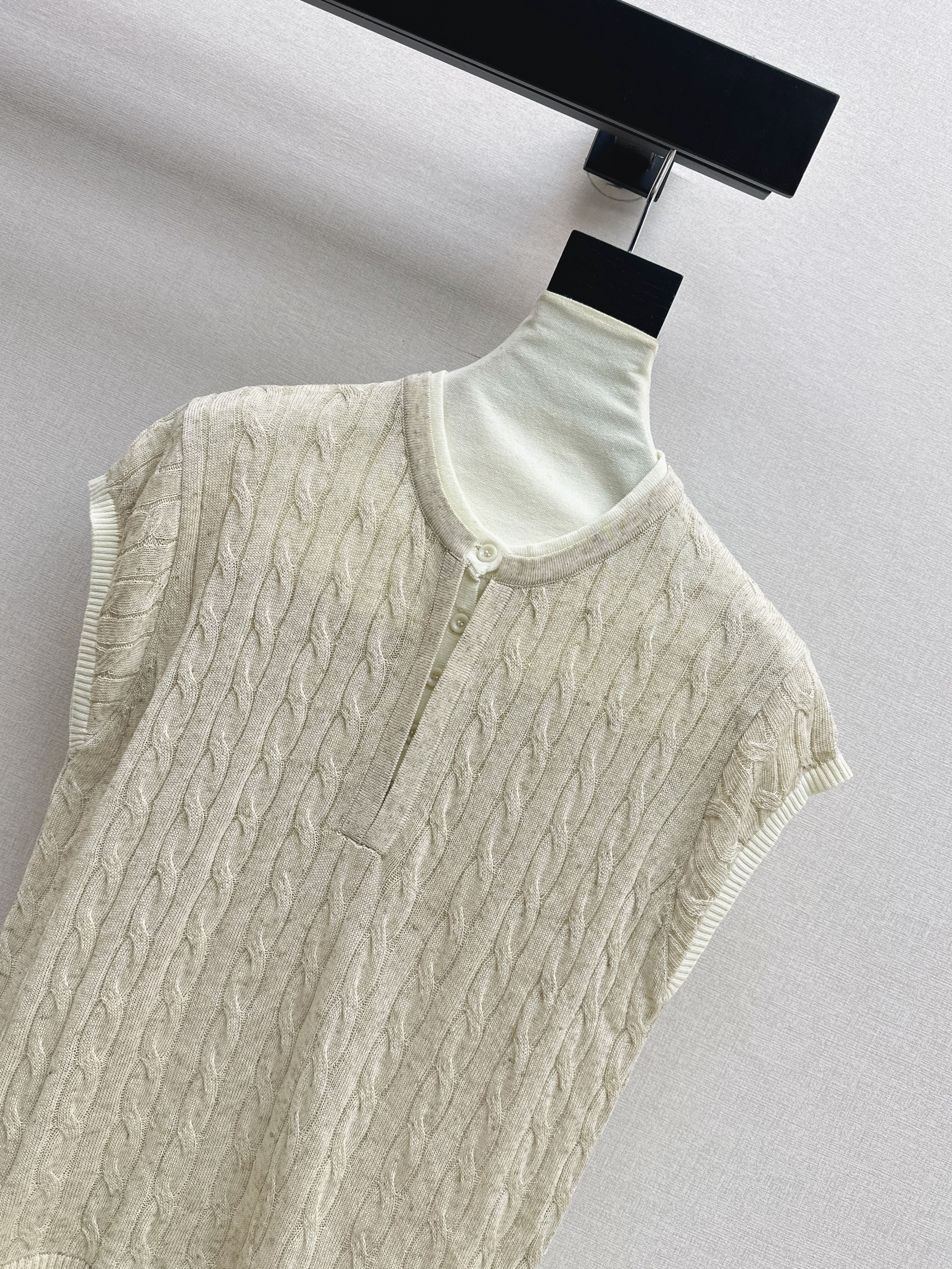 Ralp 26ss sleeveless knitwear