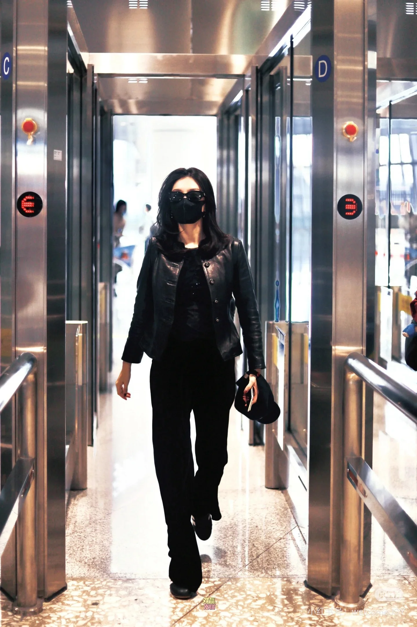 CD 25fw leather jacket