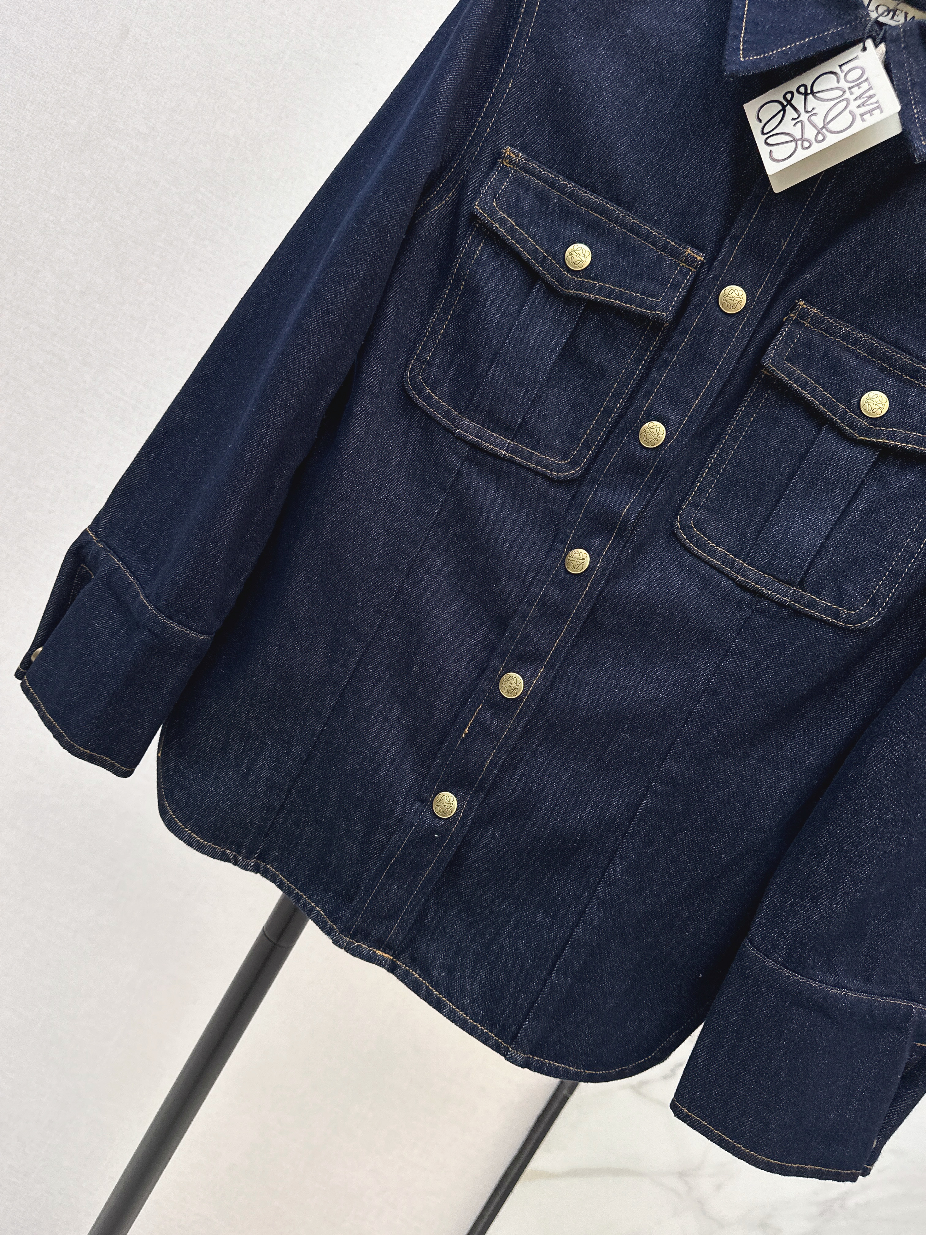 Loe 26ss denim shirt