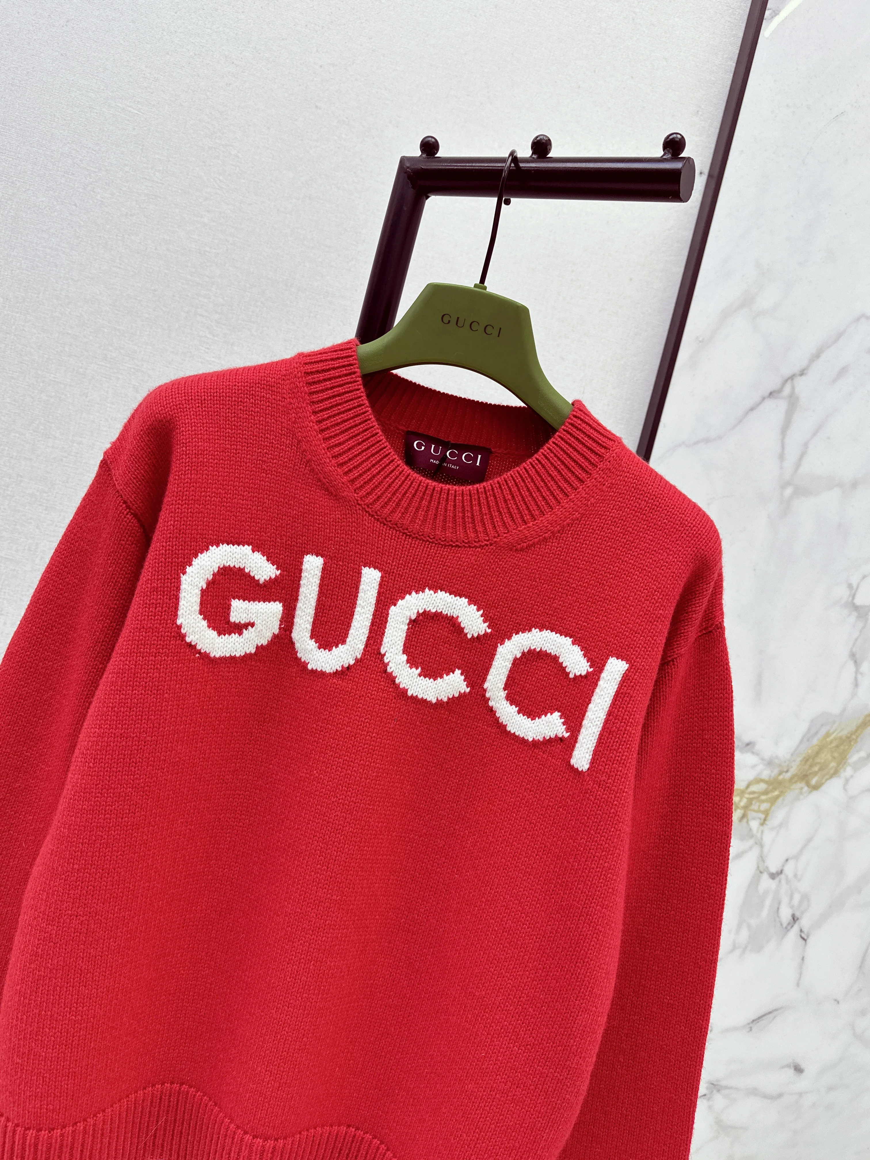 Gucc 26ss jacquard sweater