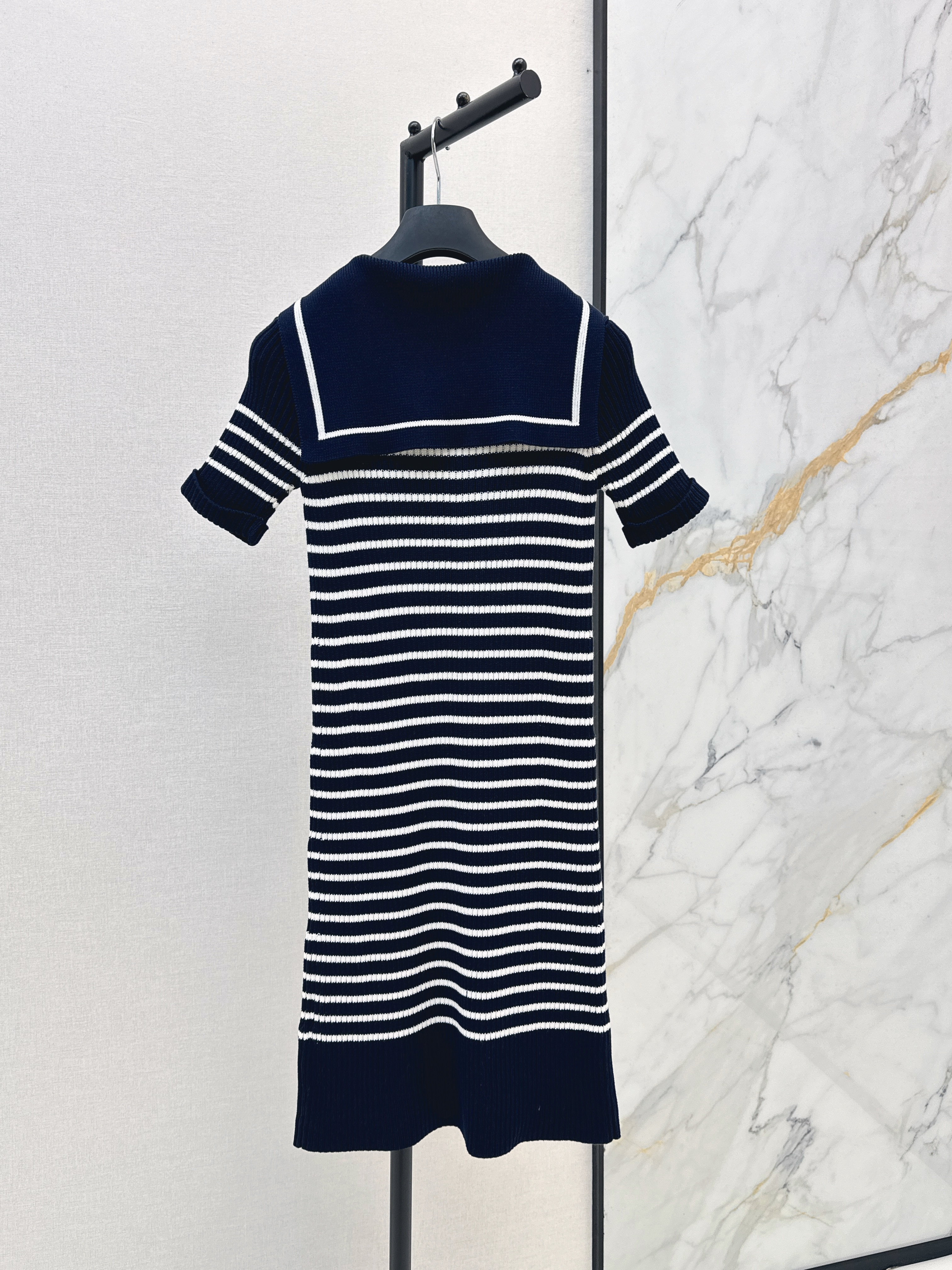 CD 26ss stripe knit dress