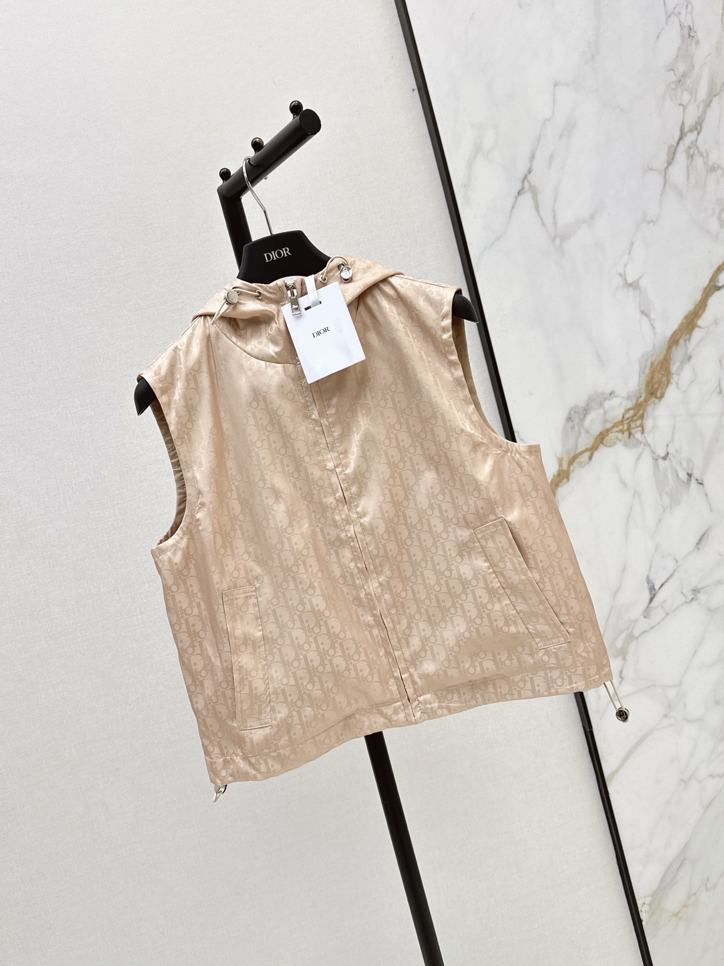CD 26ss hooded vest jacket