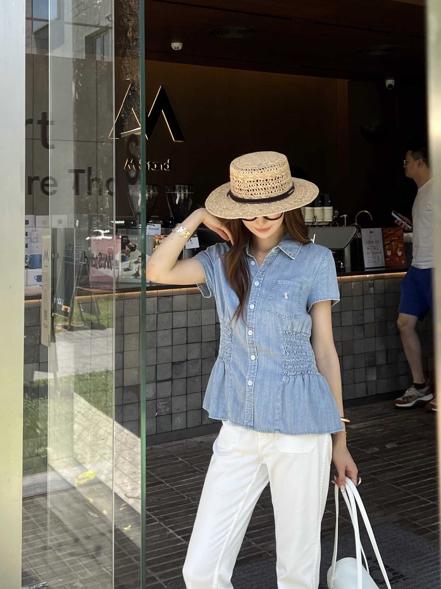 Ralp 26ss denim shirt
