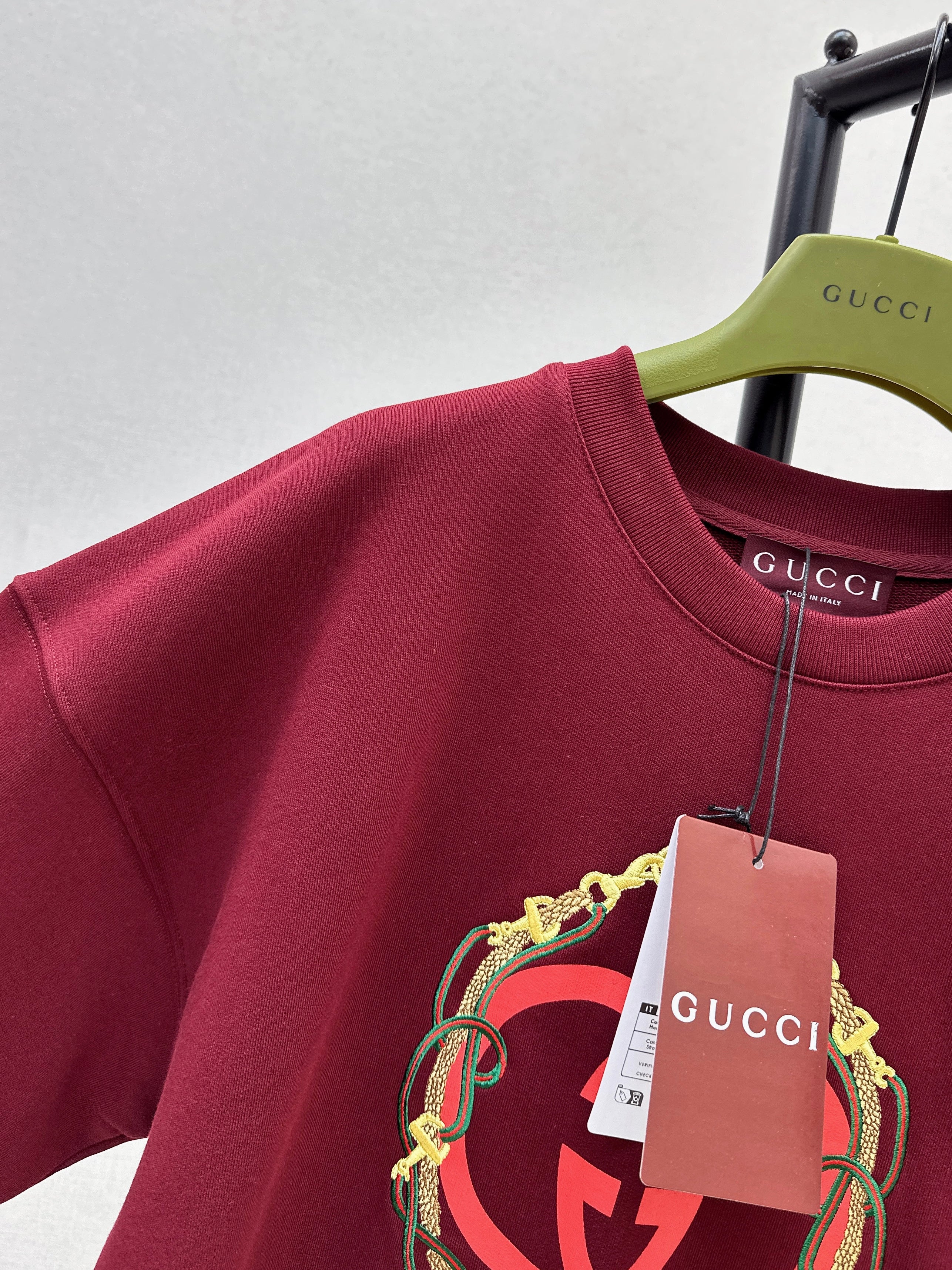 Gucc 26ss print sweatshirts