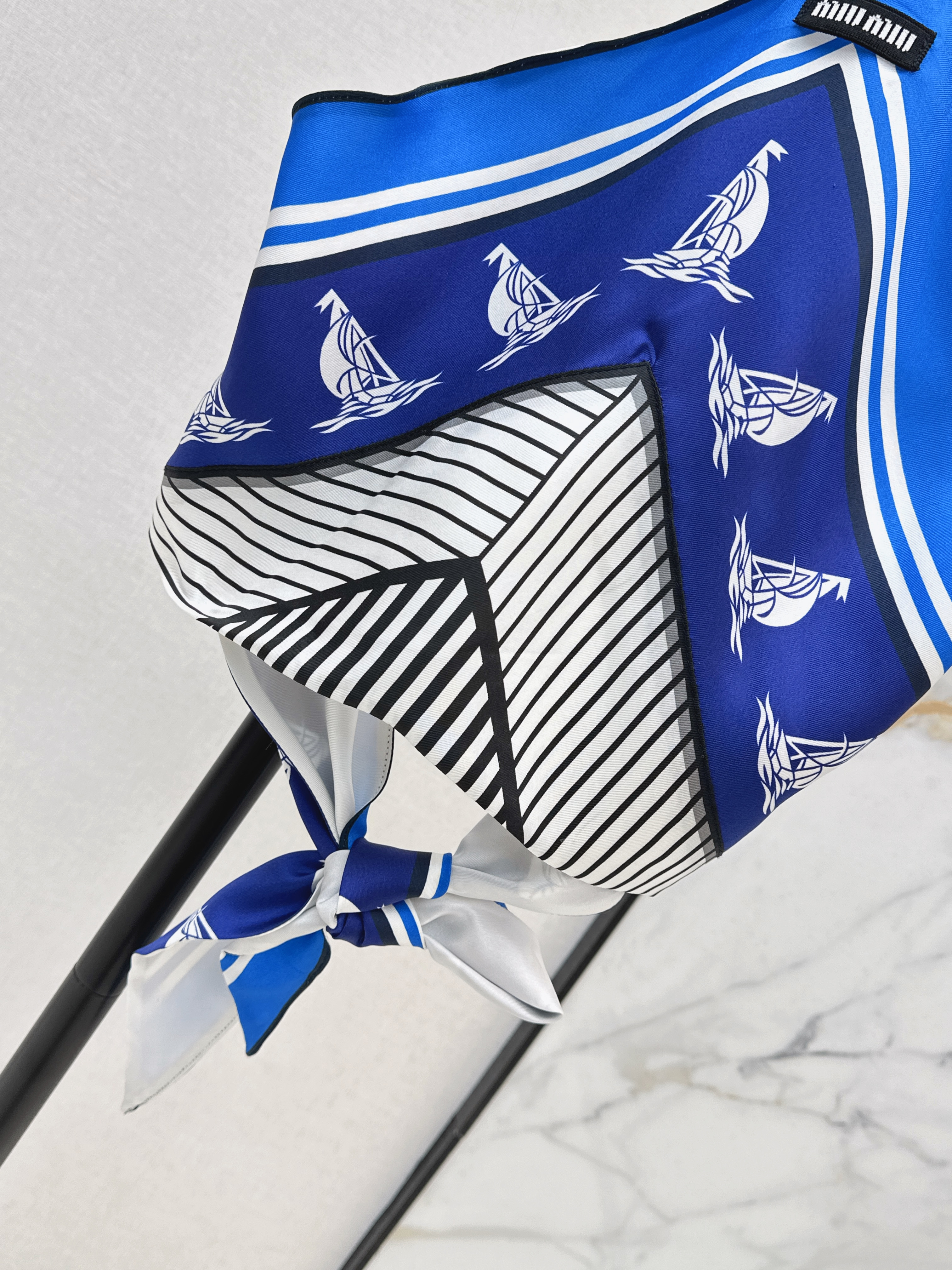 Miu 26ss print halter tube top