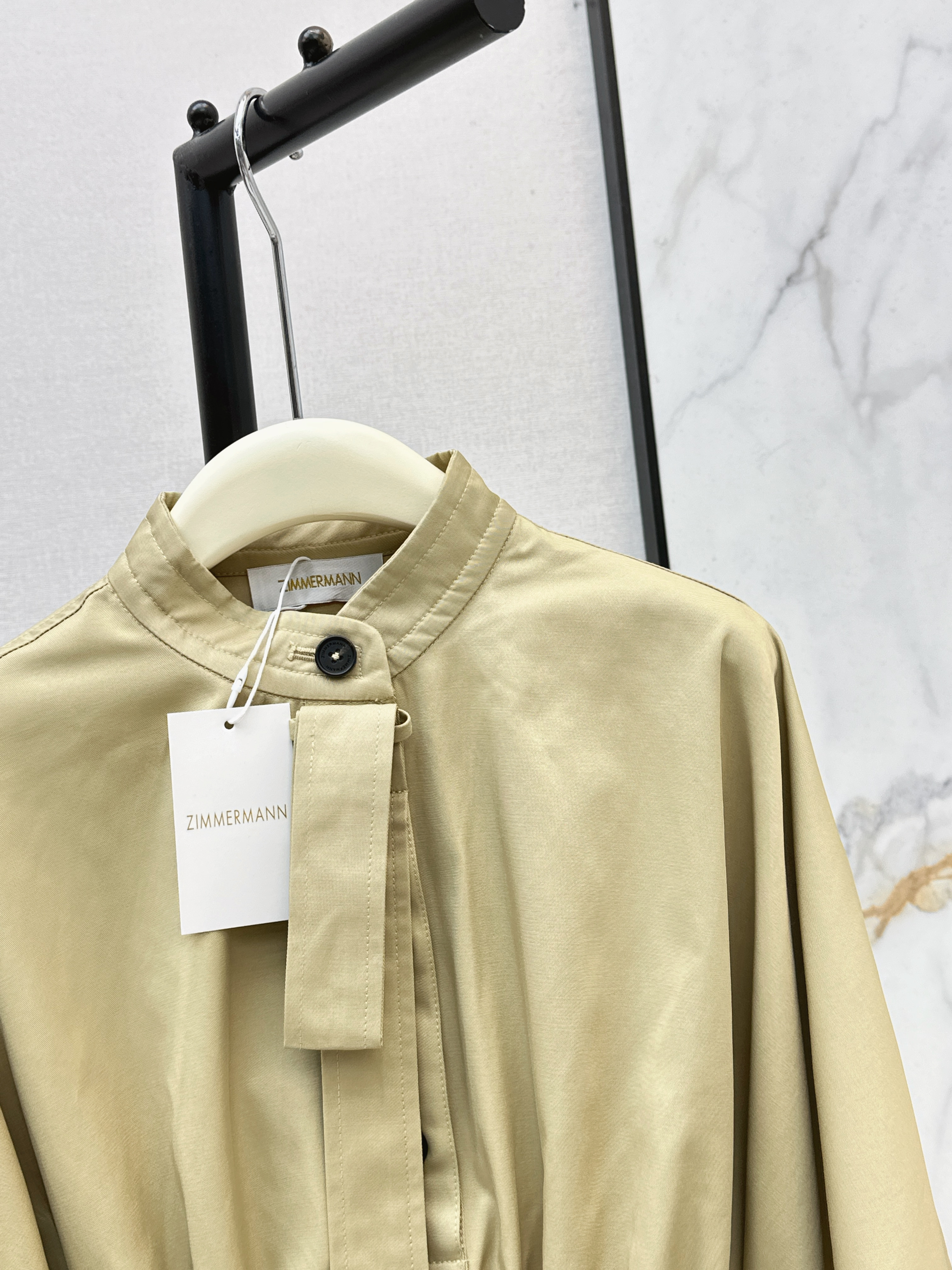 Zimm 26ss puff sleeve shirt