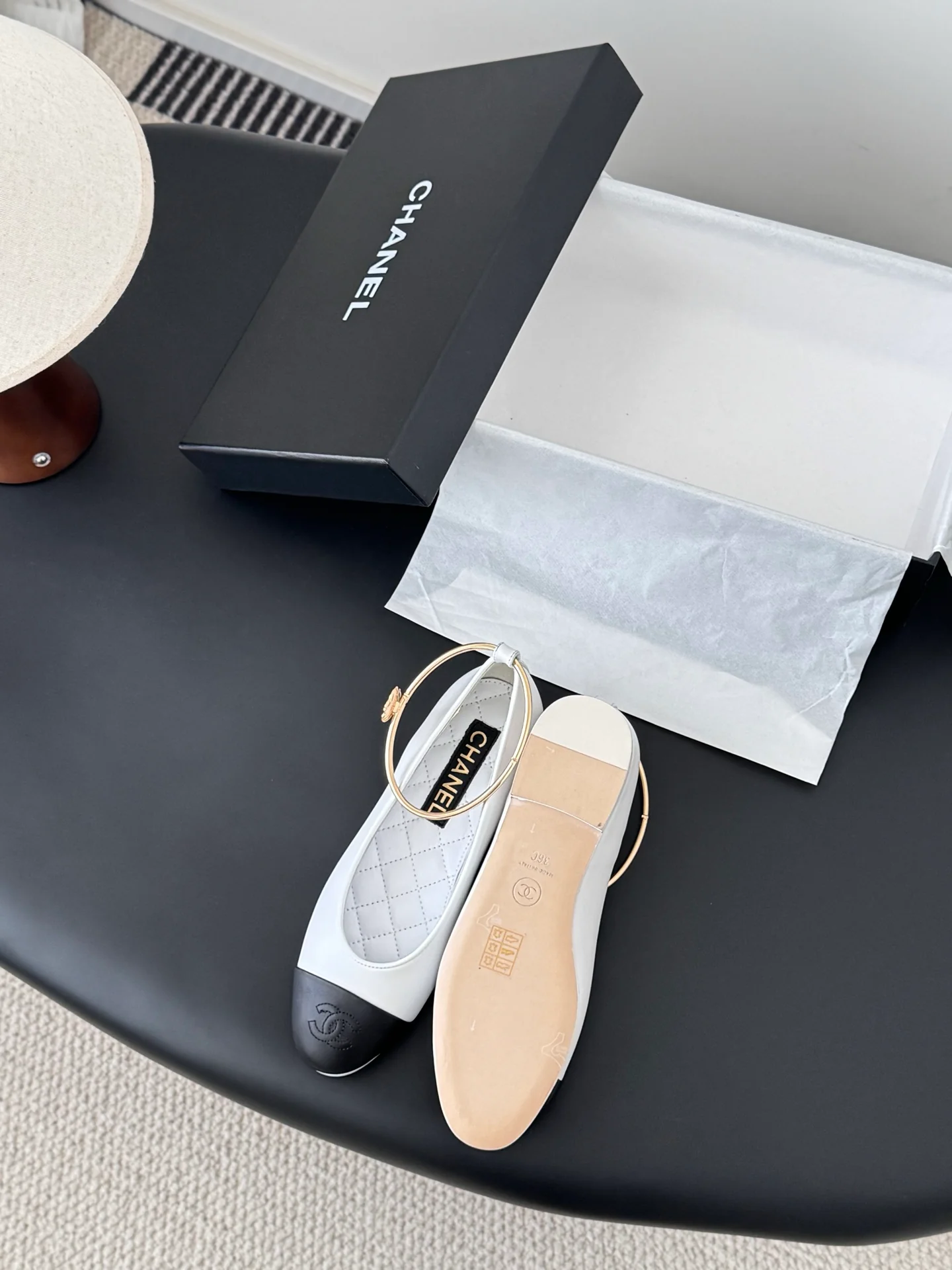 Chan 25fw mary jane flats