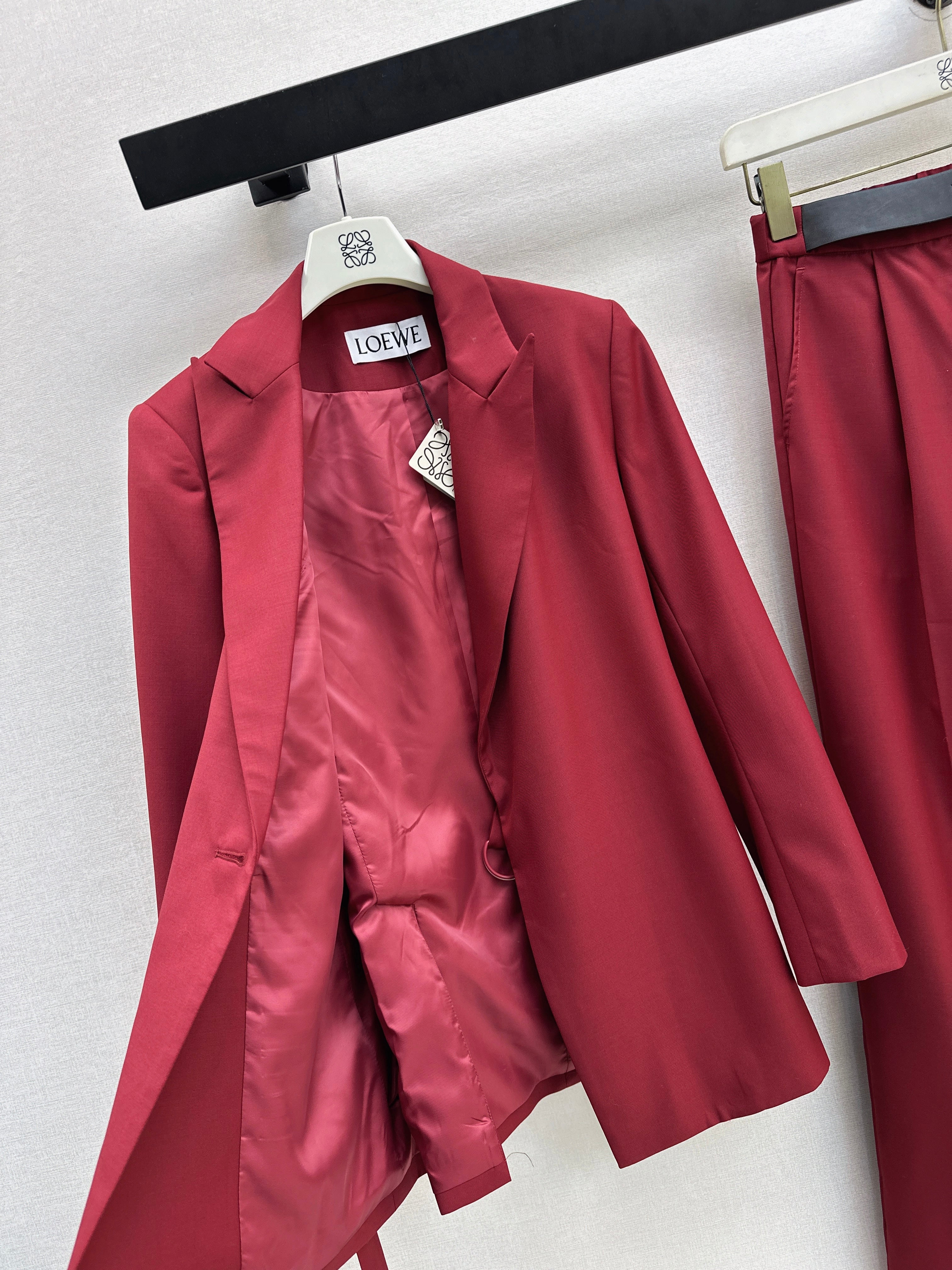 Loe 26ss belted blazer