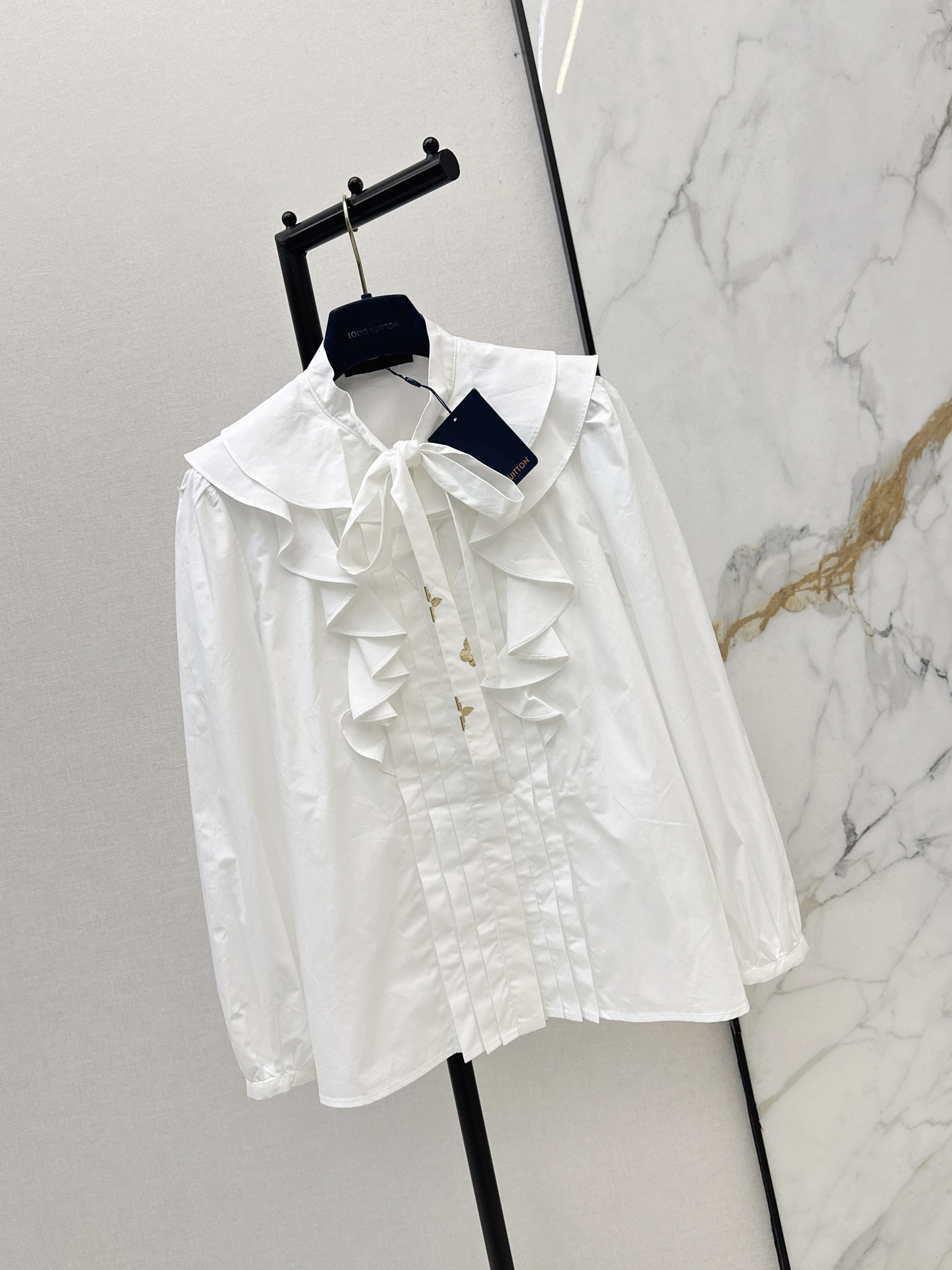 Loui 26ss ruffle shirt