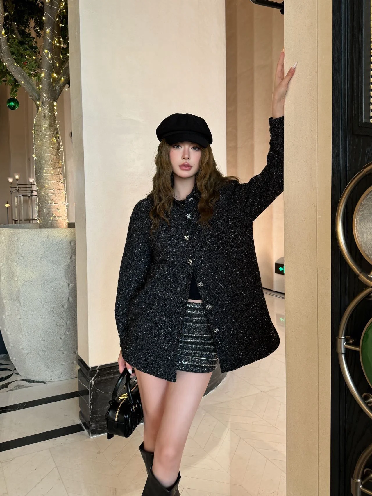 Chan 26ss tweed jacket