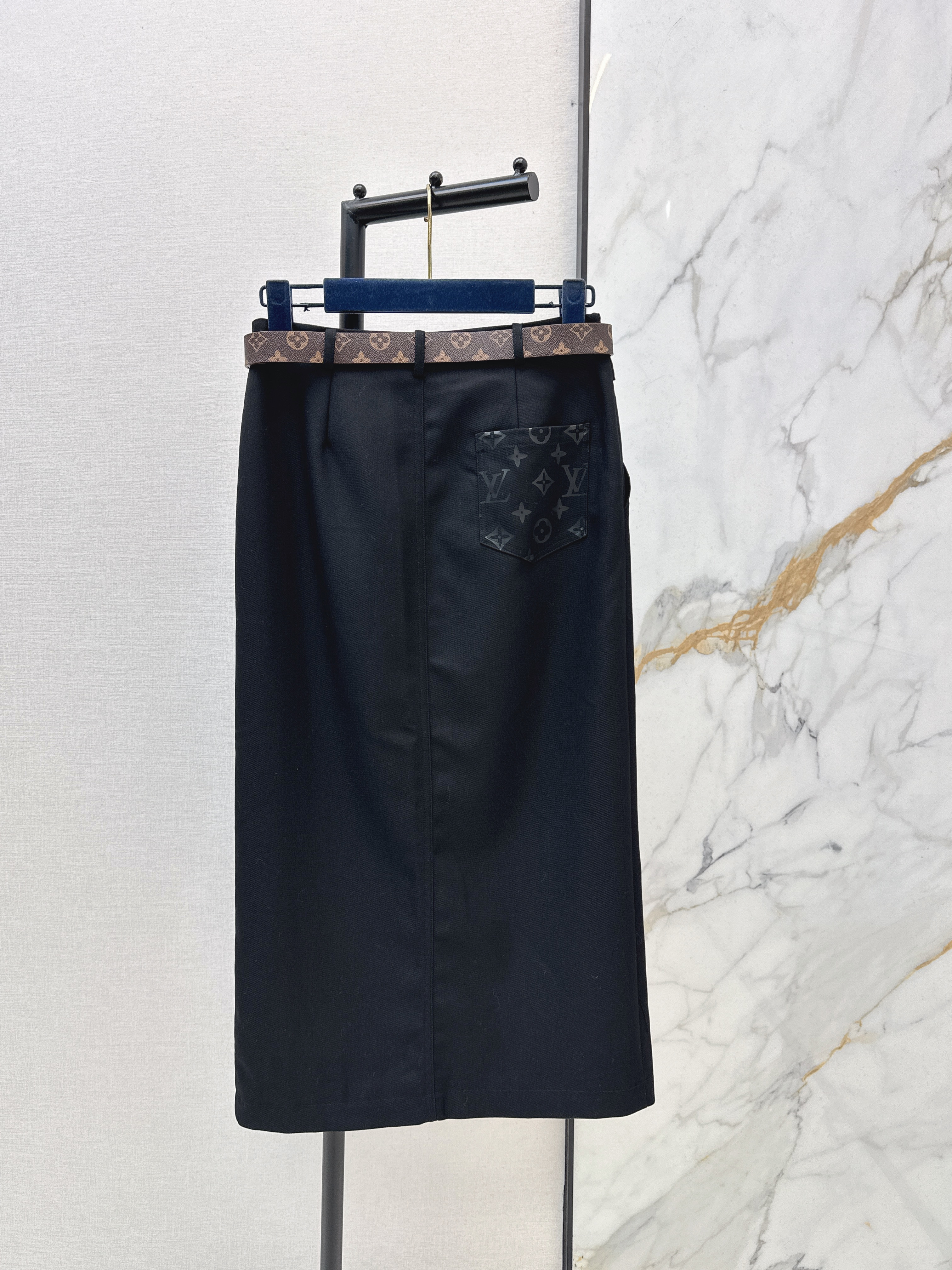 Loui 26ss zipper skirt