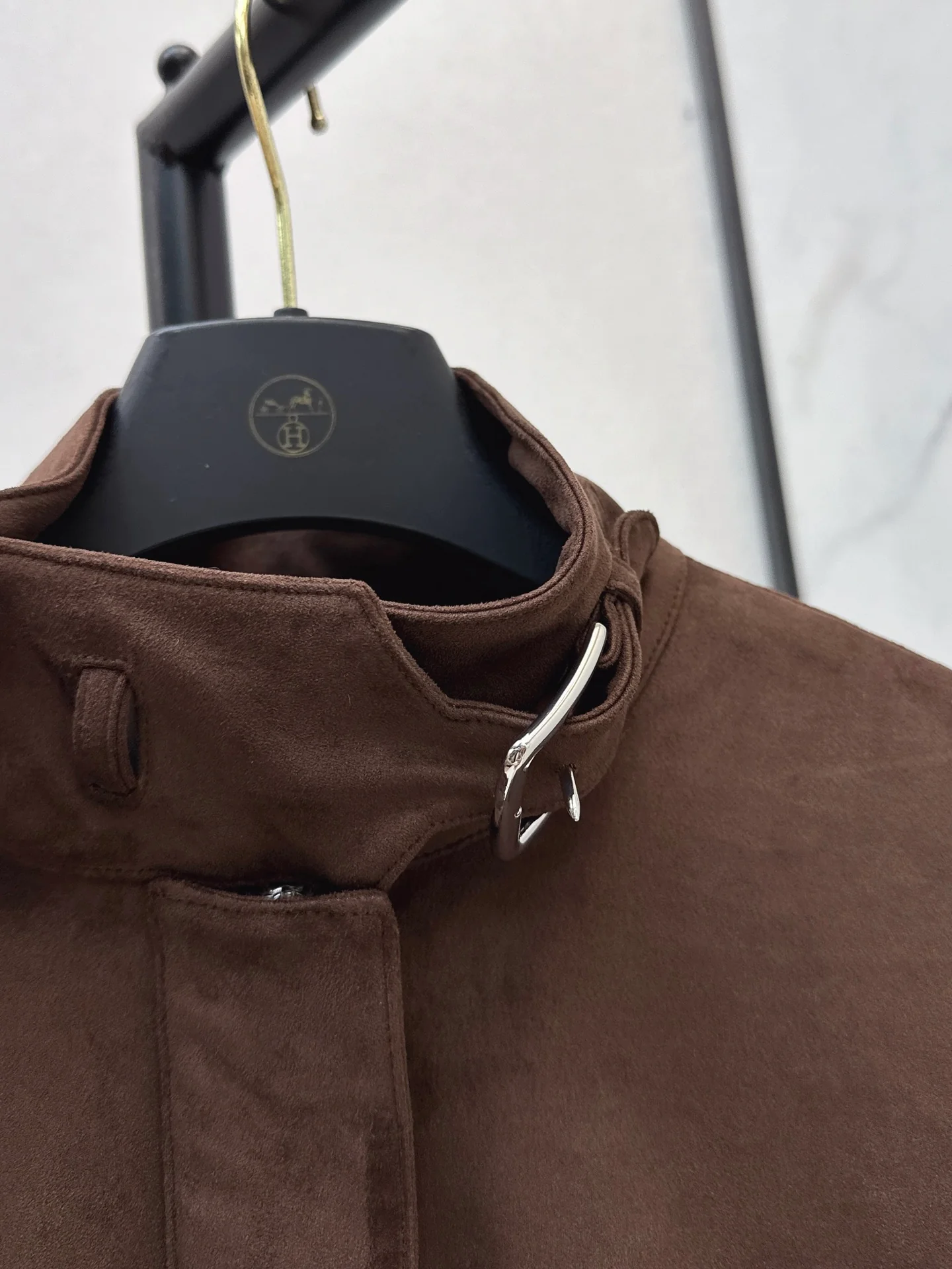 Herm 26ss suede jacket