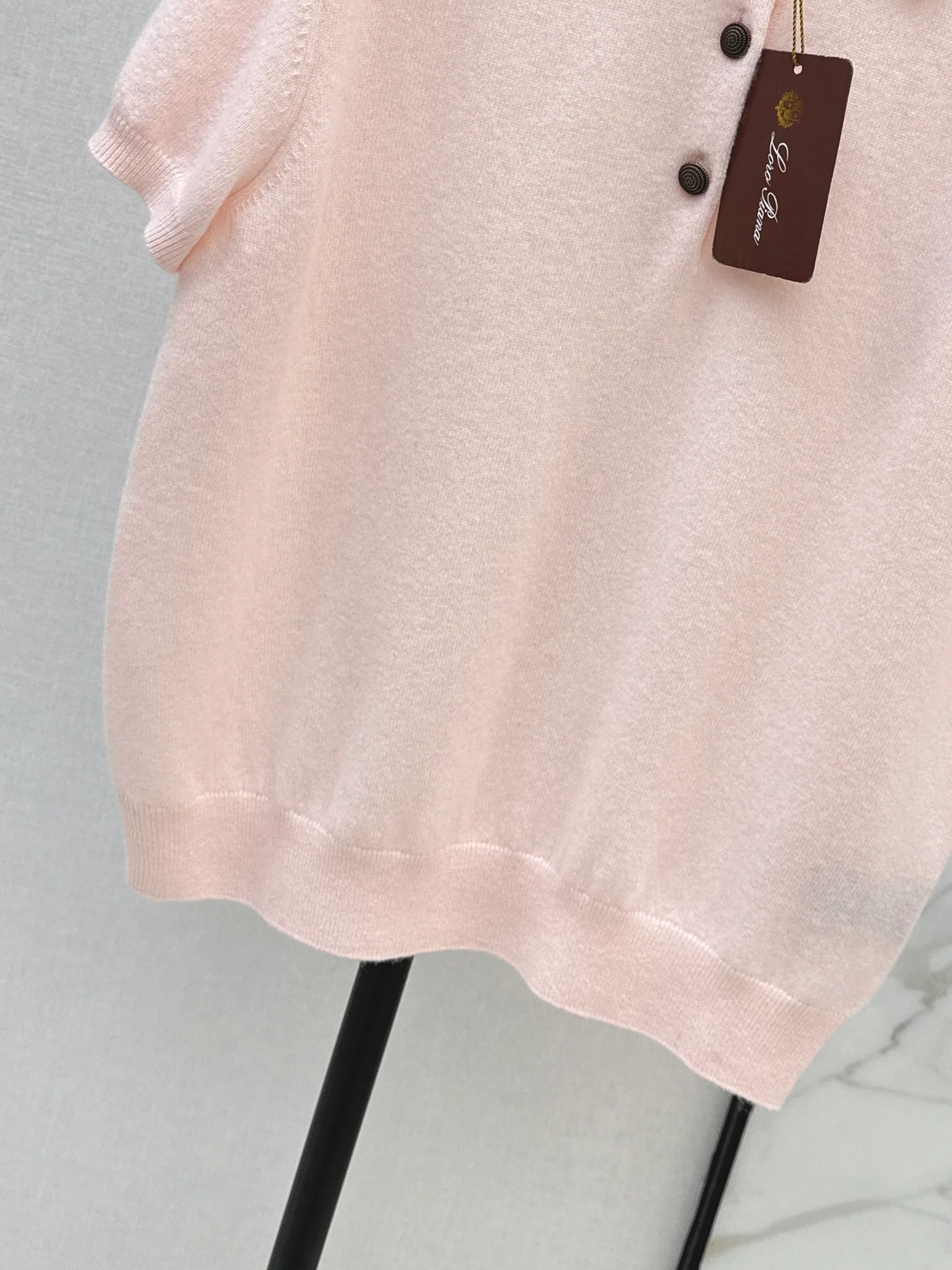 Loro 26ss cashmere polo shirts