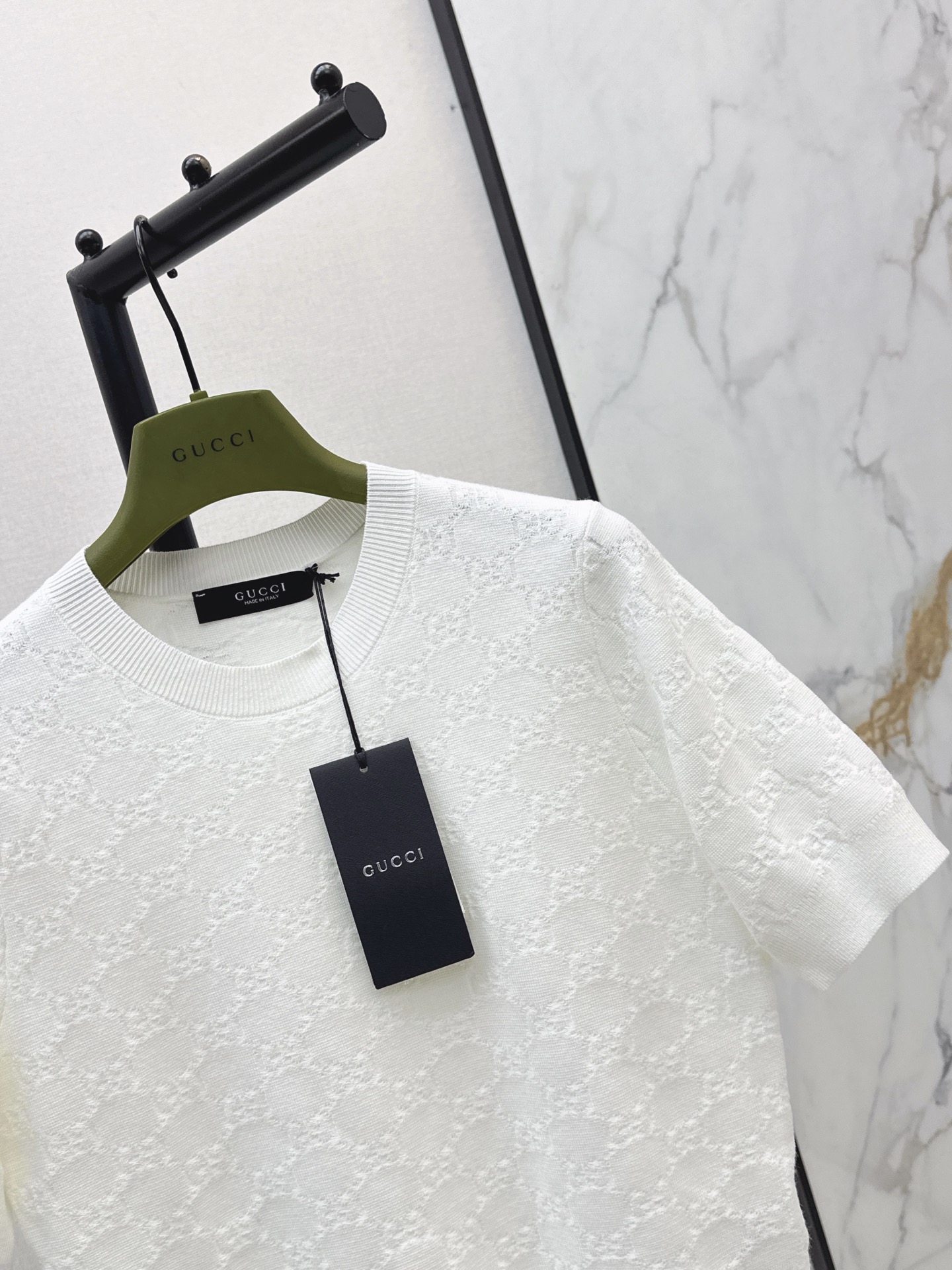 Guc 26ss jacquard knitwear