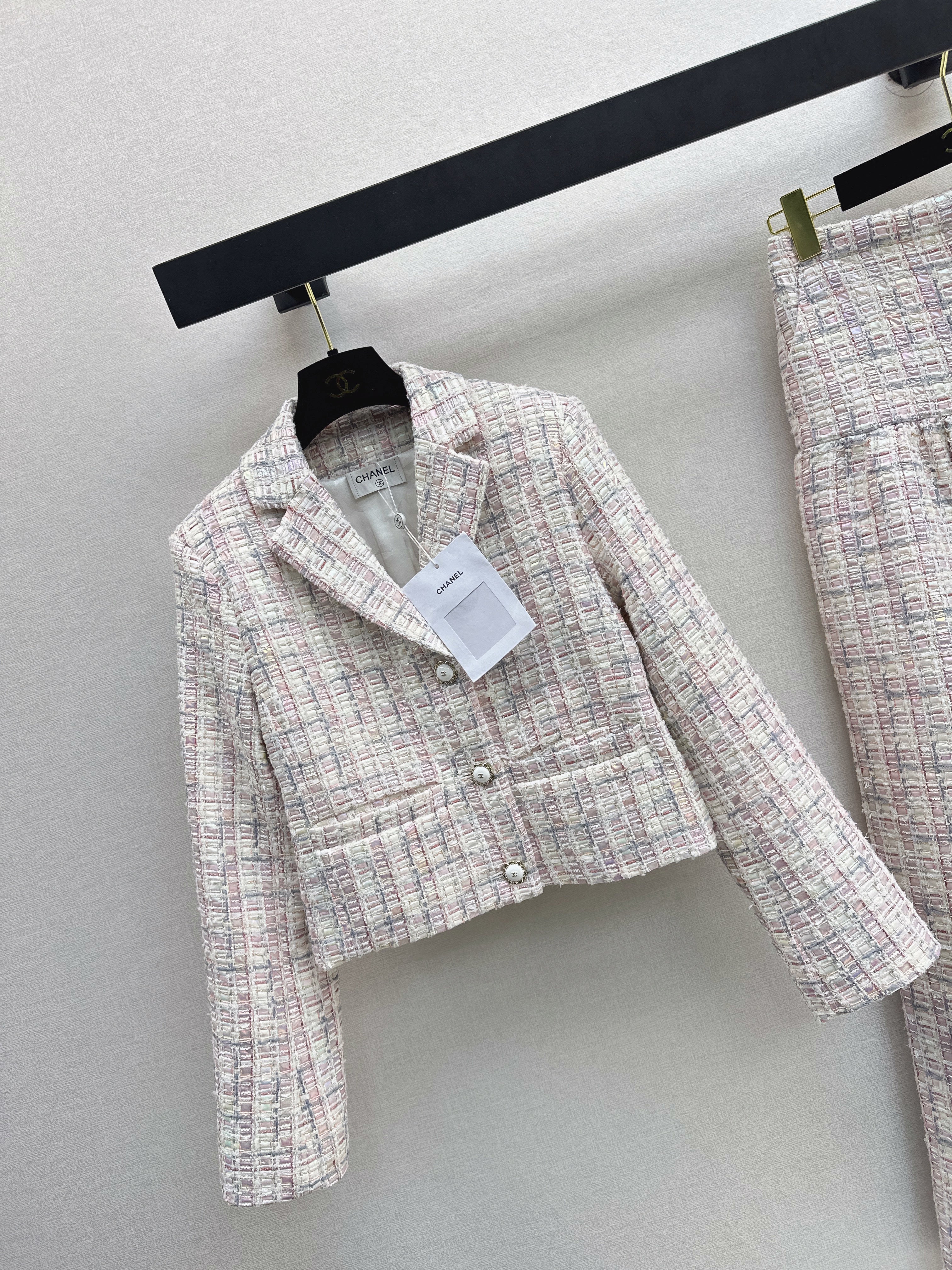 Chan 26ss tweed jacket