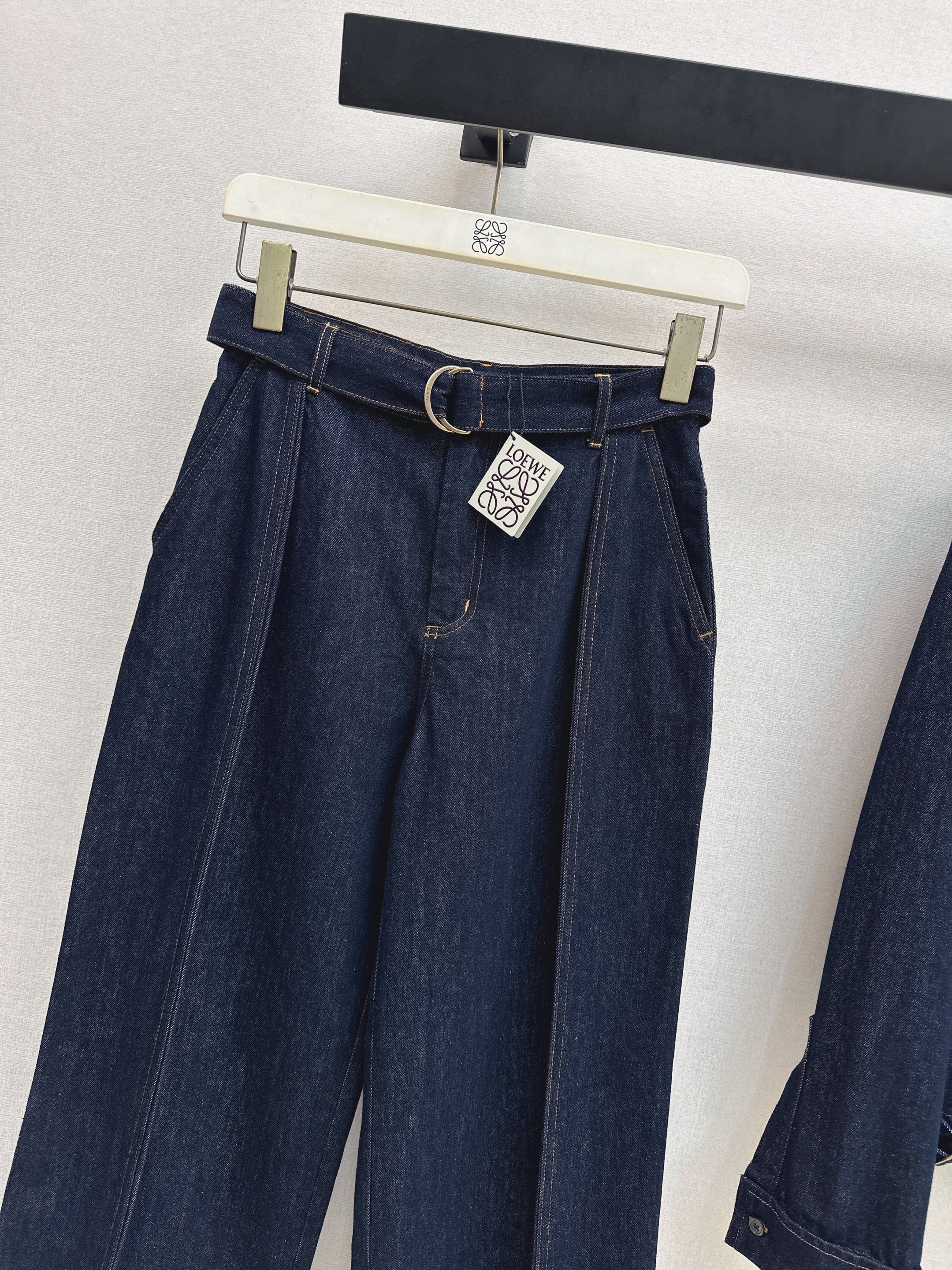 Loe 26ss wide-leg jeans