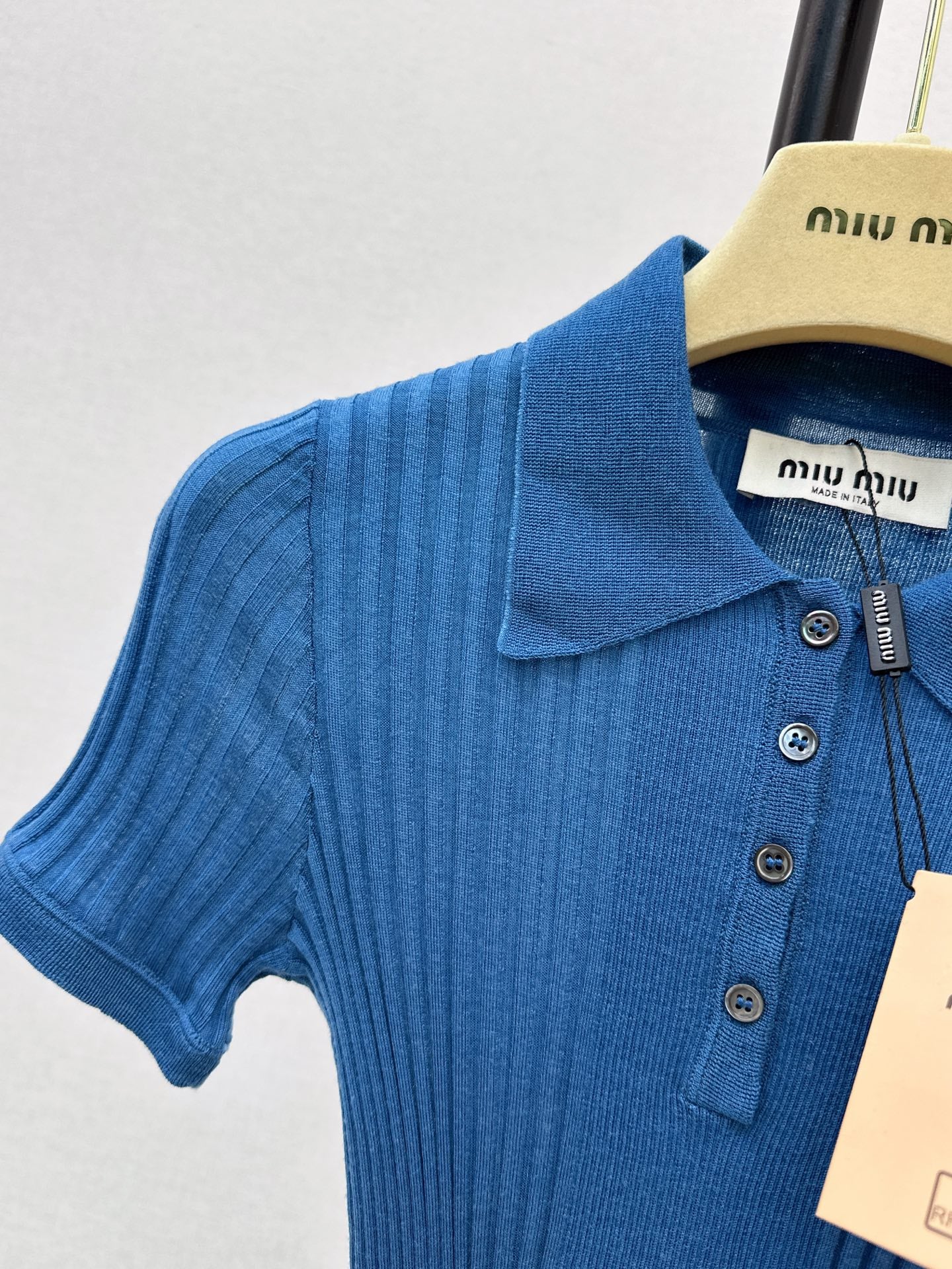Miu 26ss polo knitwear