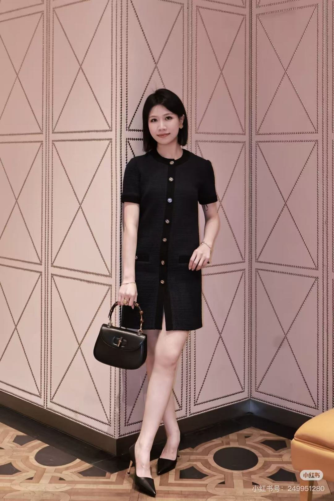 Guc 26ss woven dress