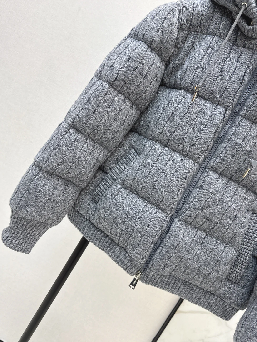 Ralp 25fw knit down jacket