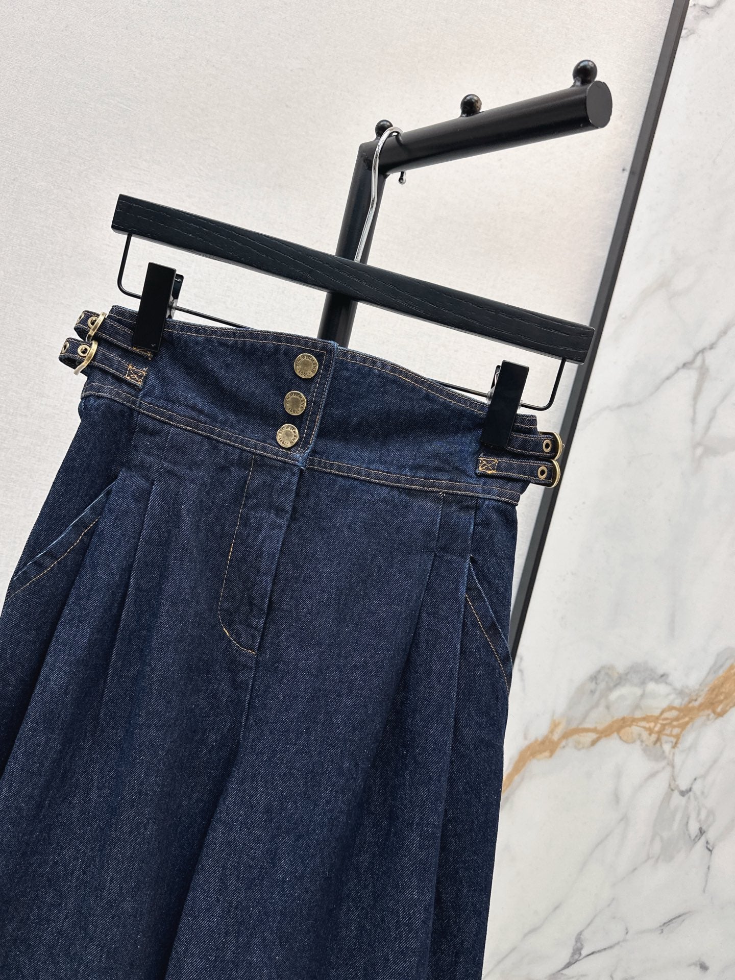 Zimm 26ss wide-leg jeans