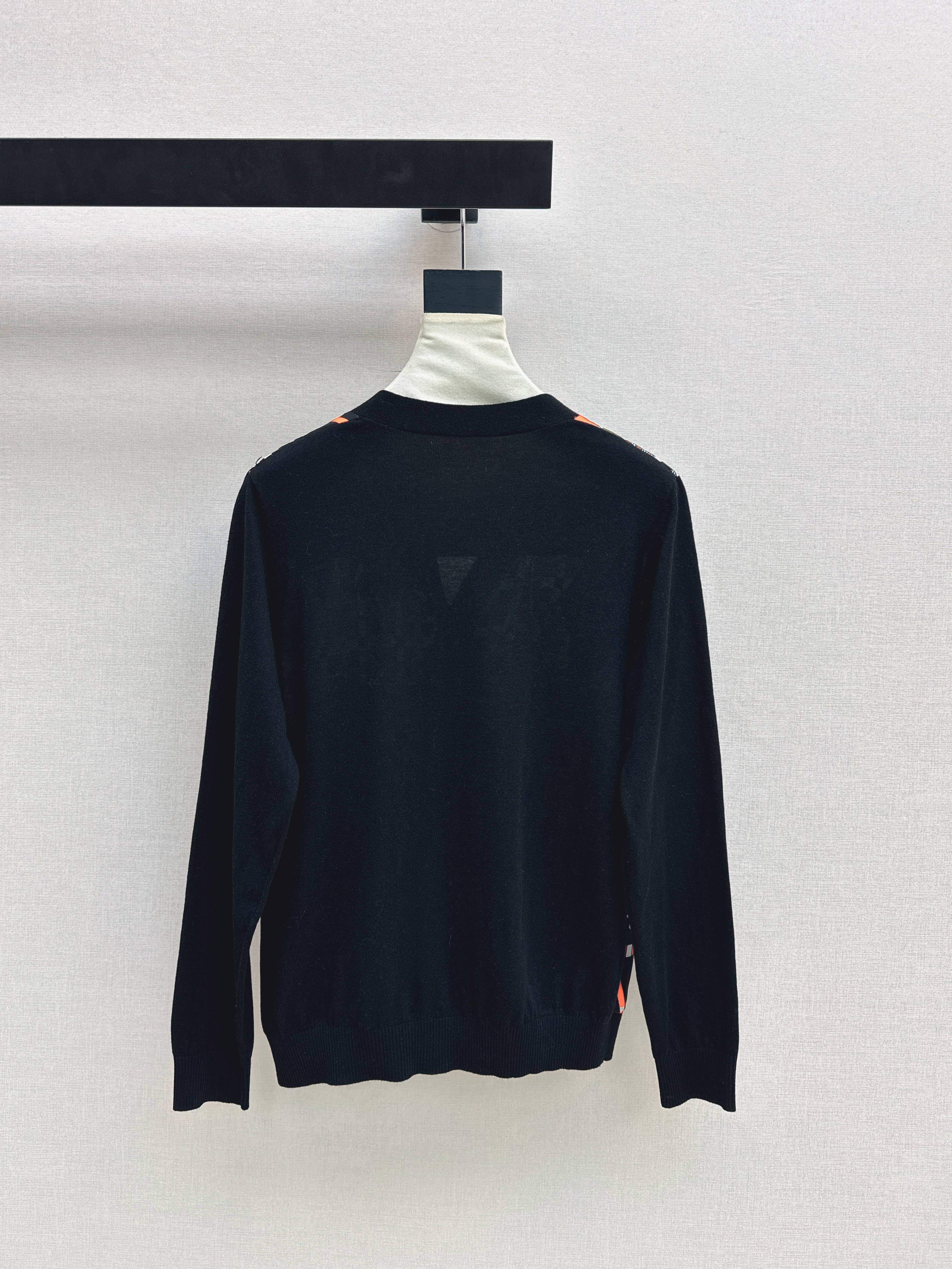 Herm 26ss print knit cardigan