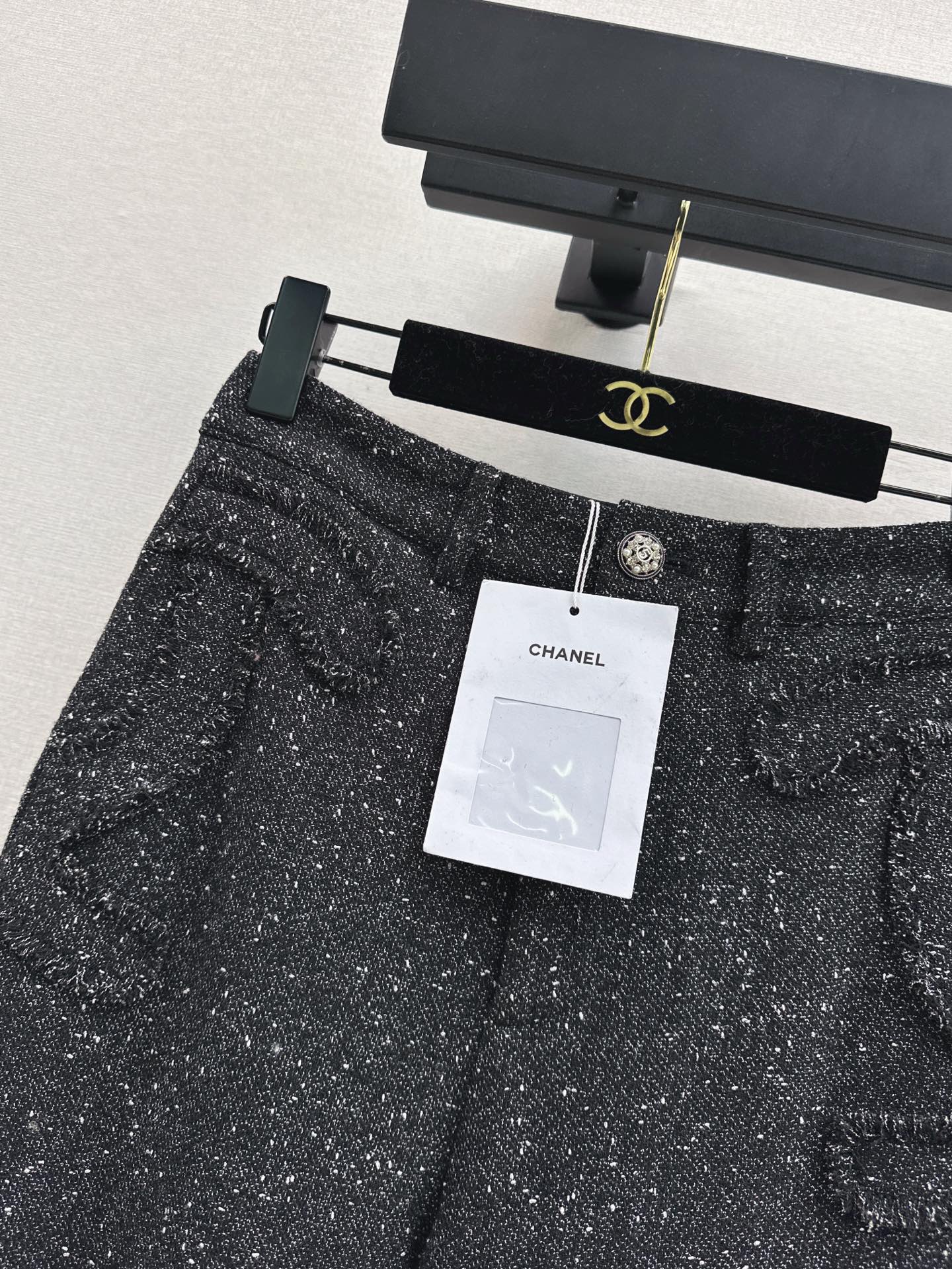 Chan 25fw woven straight pants