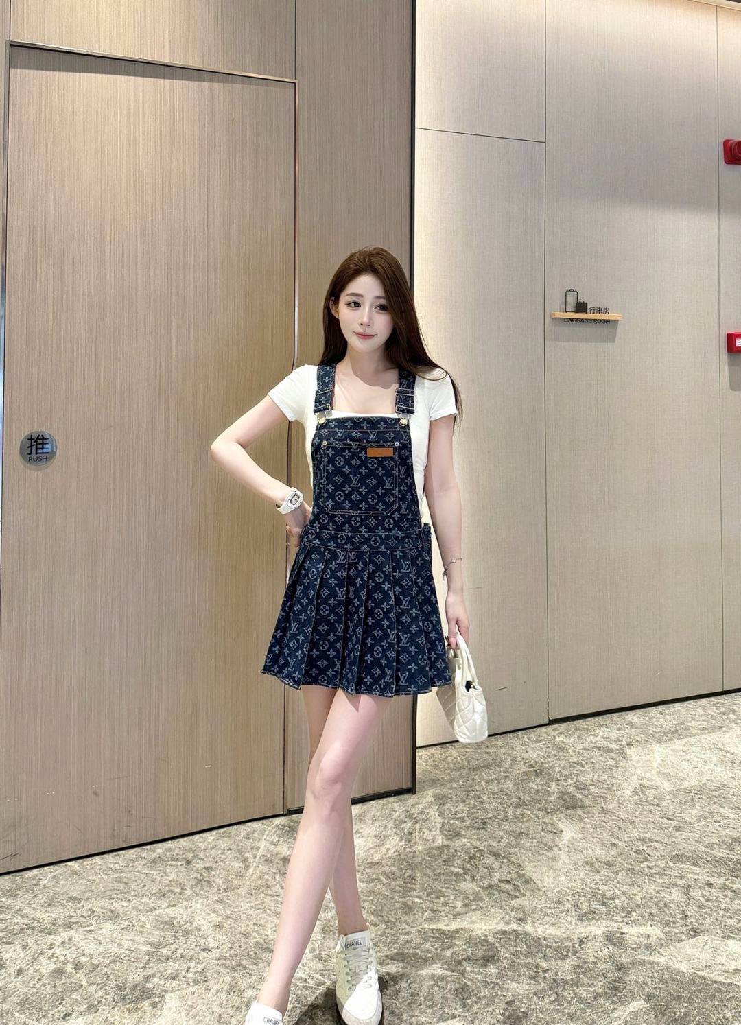 Loui 26ss jumper skirt