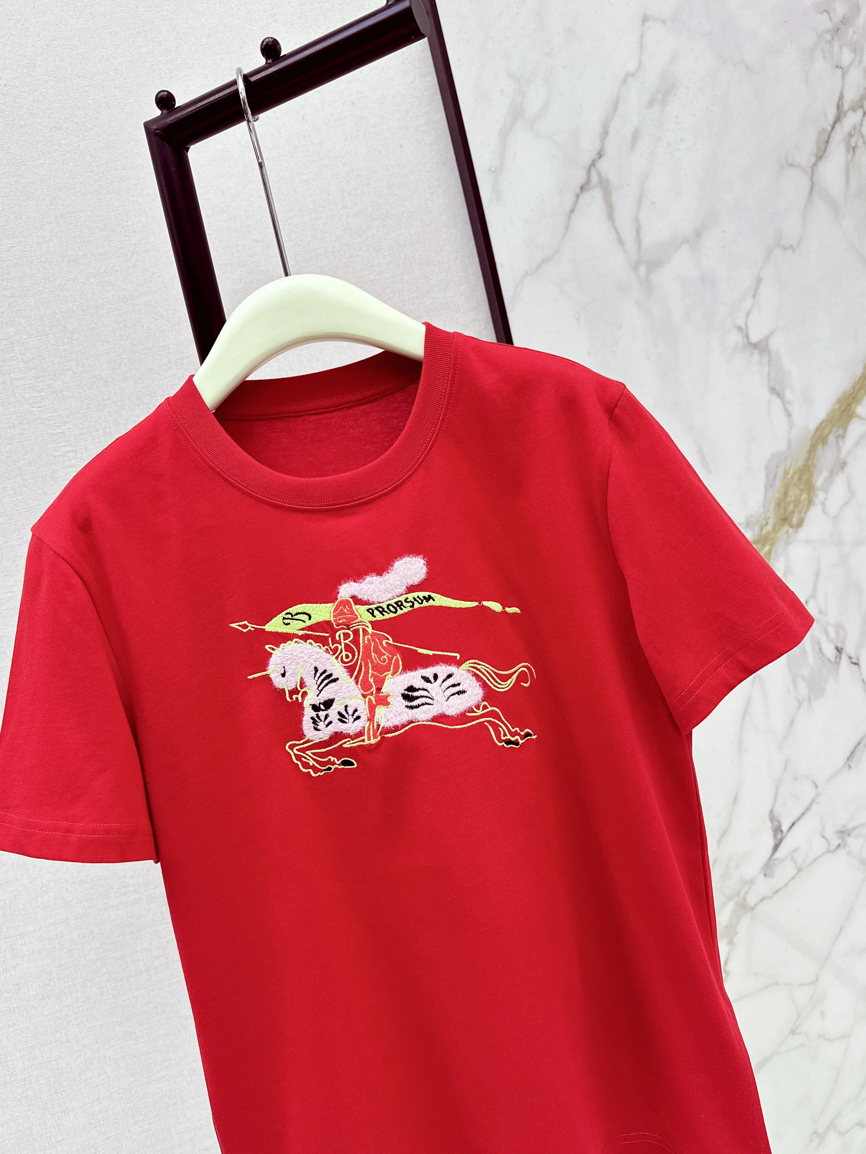 Burb 26ss embroidery t-shirts