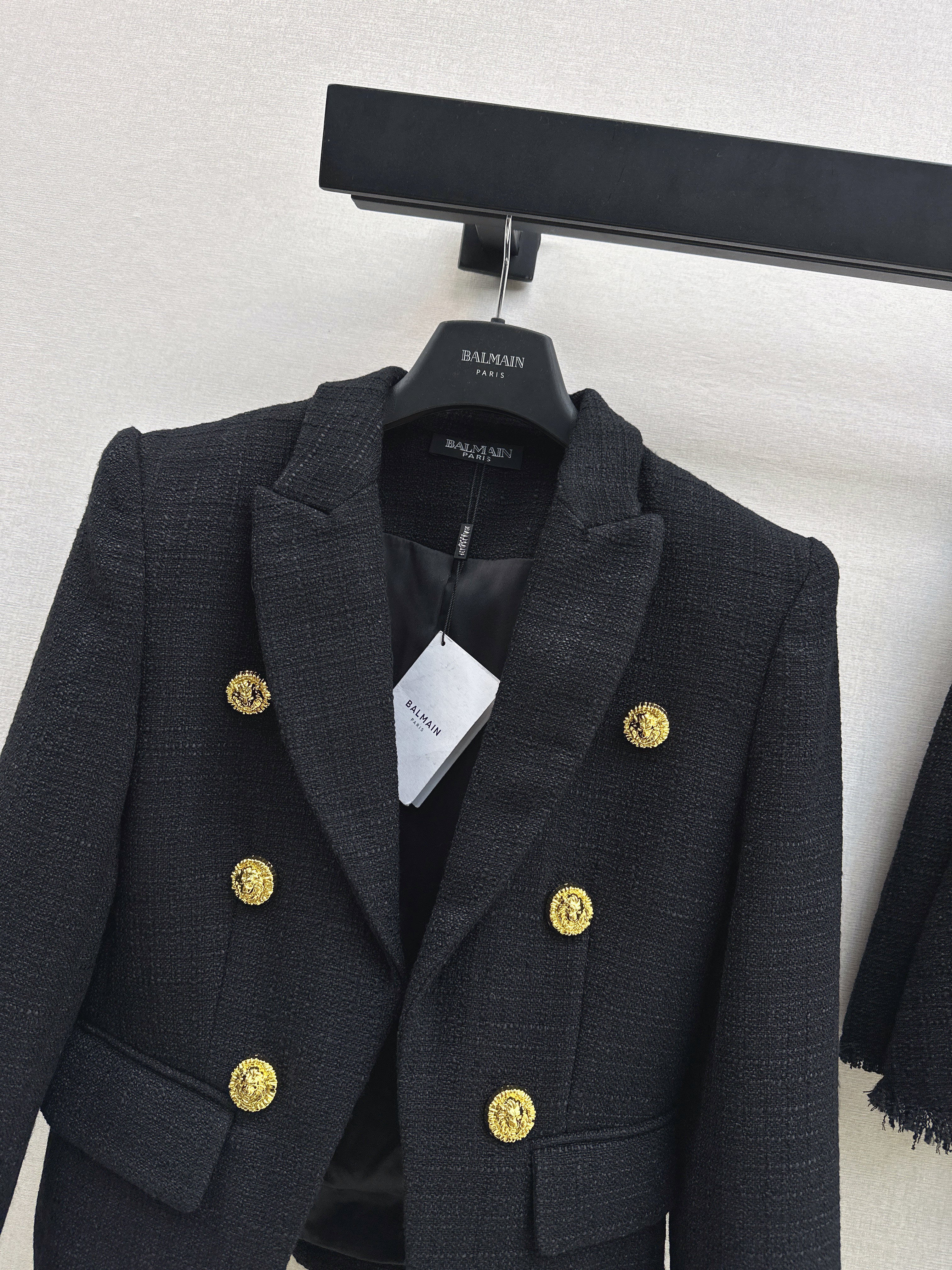 Bal 26ss double-breasted suit