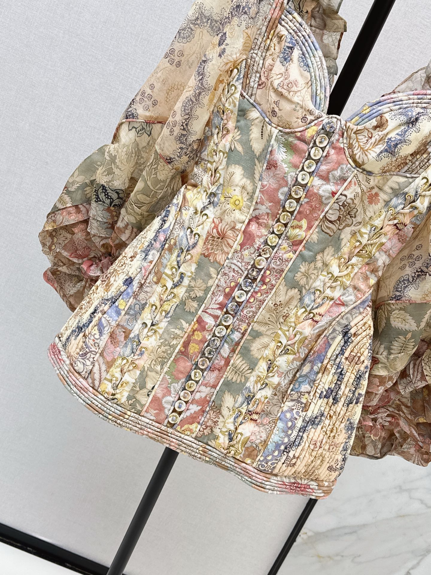 Zimm 26ss flower print dress