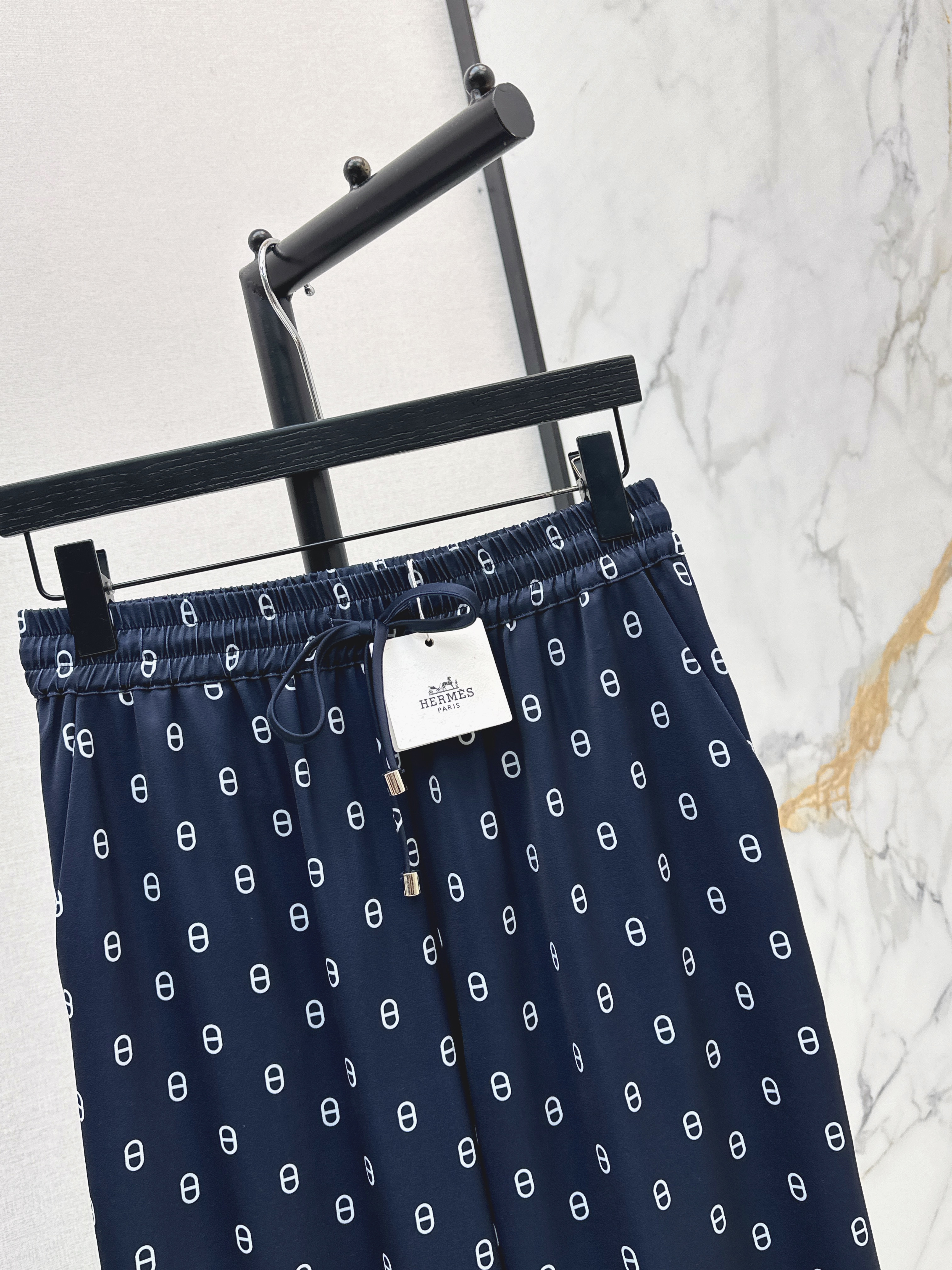 Her 26ss print wide leg pants