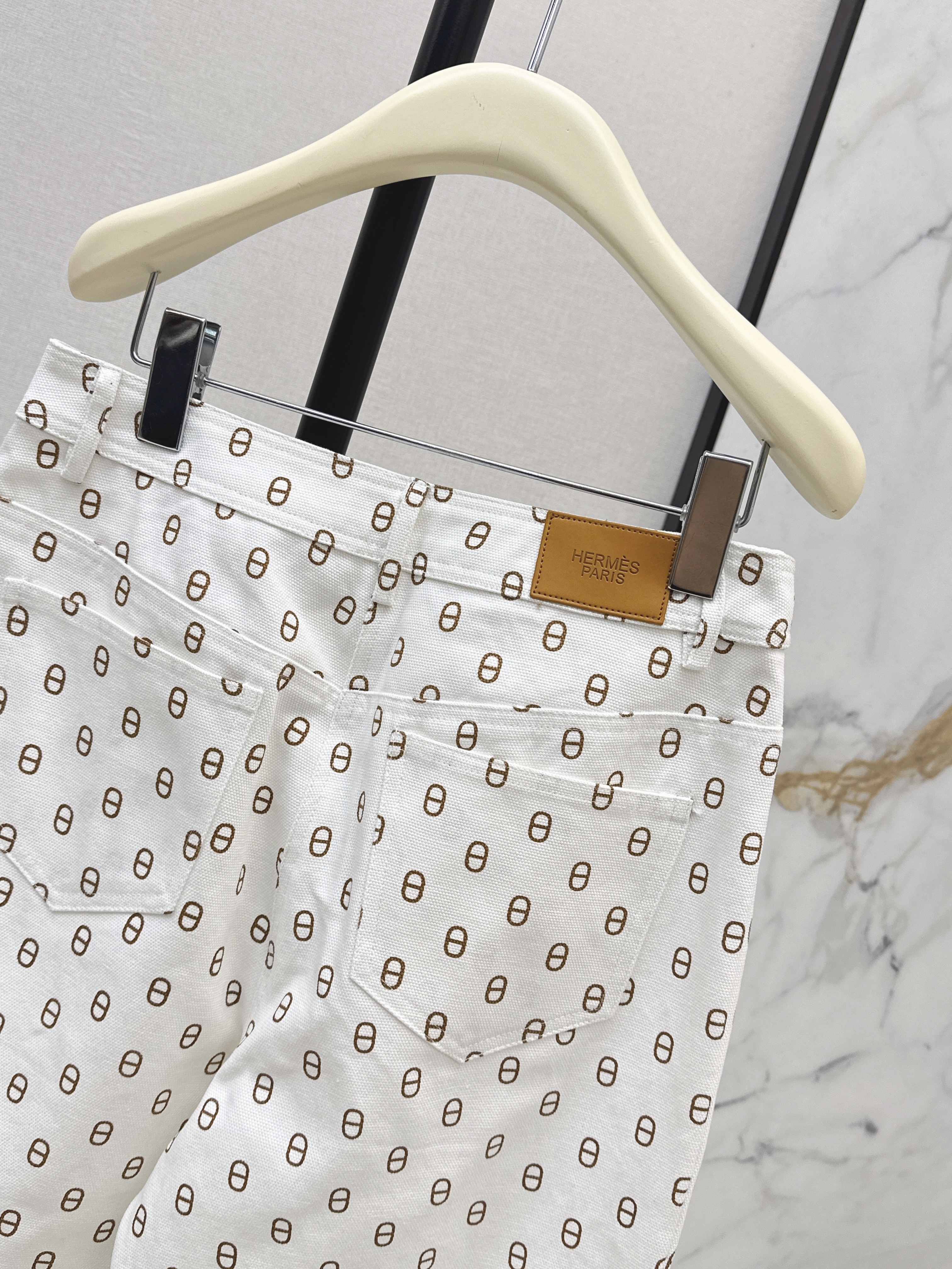 Herm 26ss print jeans