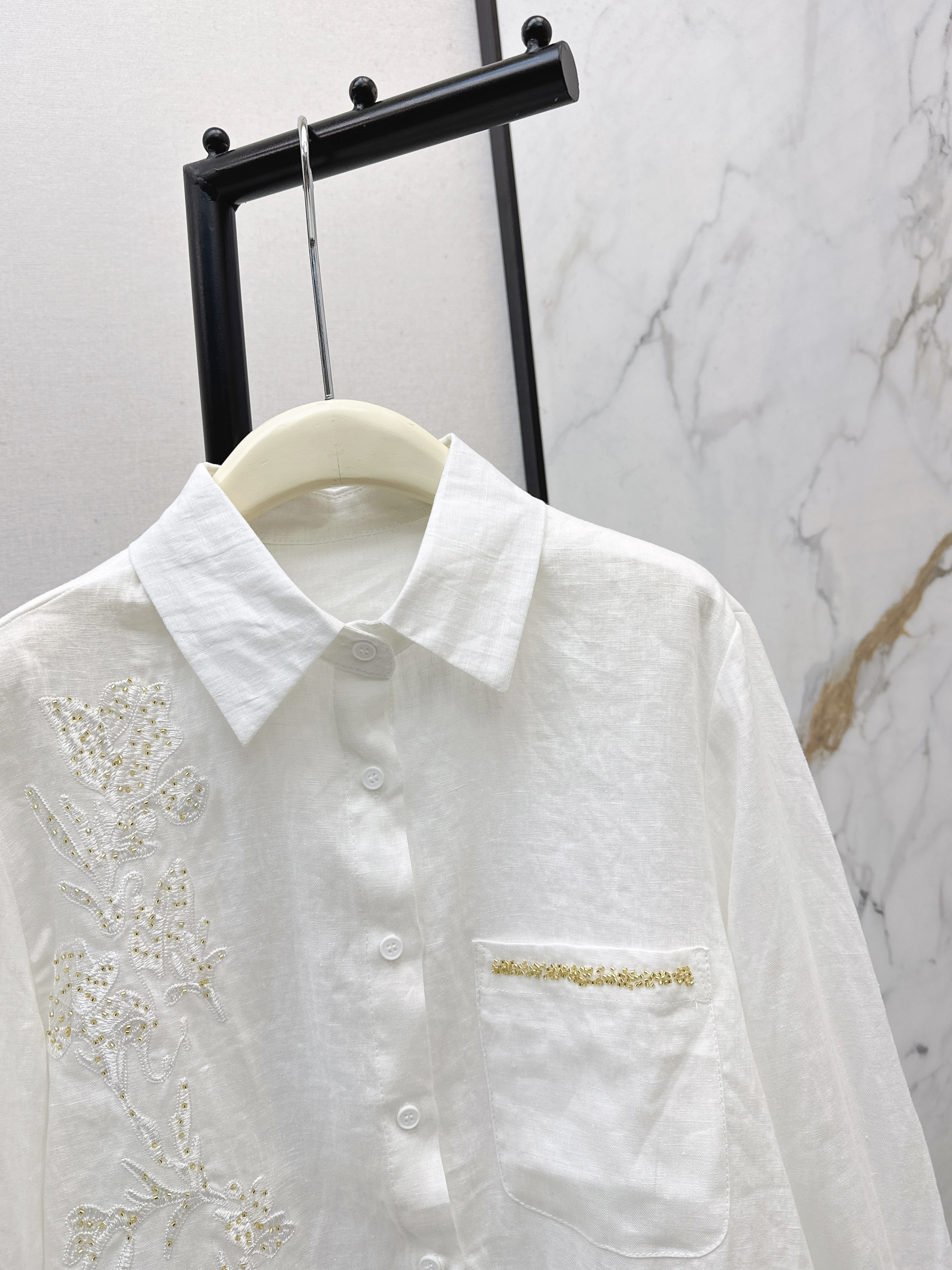 Valen 26ss embroidery shirt